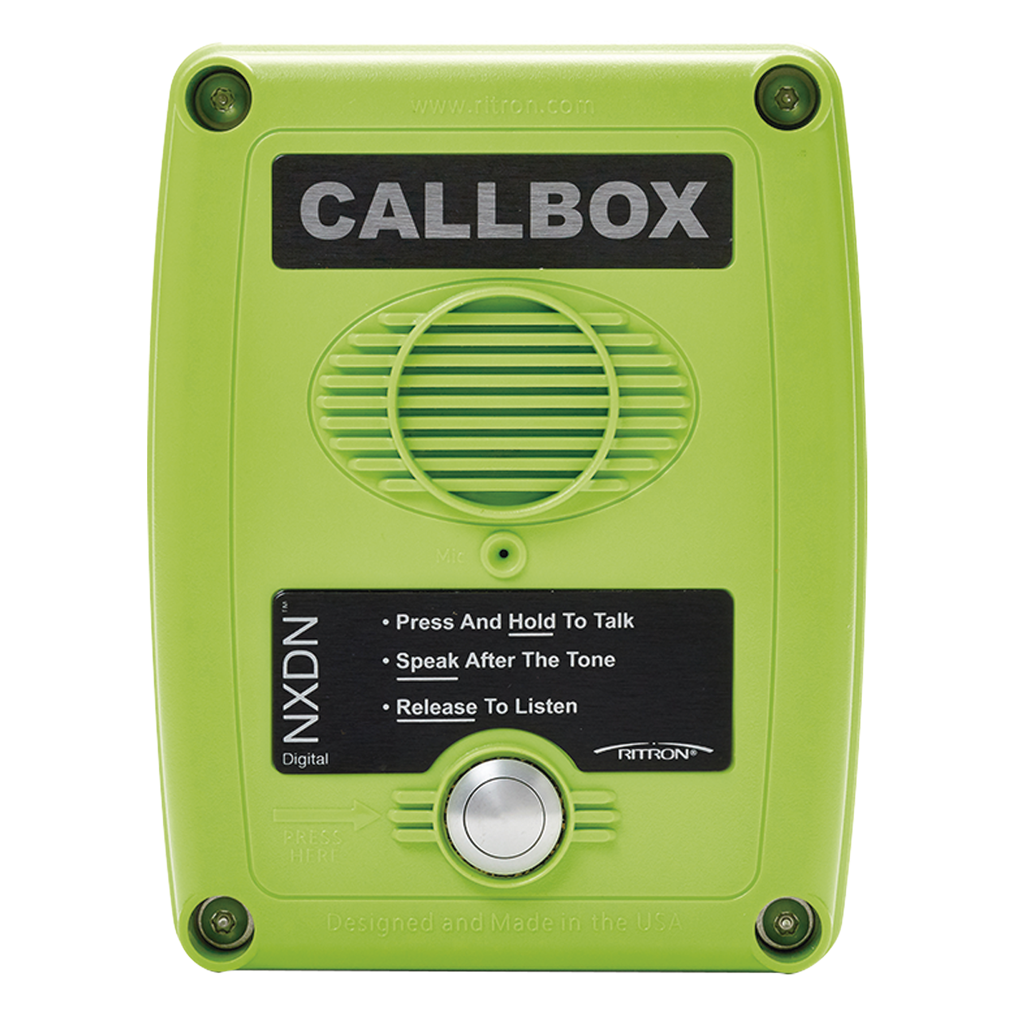 Callbox Digital NXDN, Intercomunicador  Inalámbrico  UHF 450-470MHZ,  Color Verde