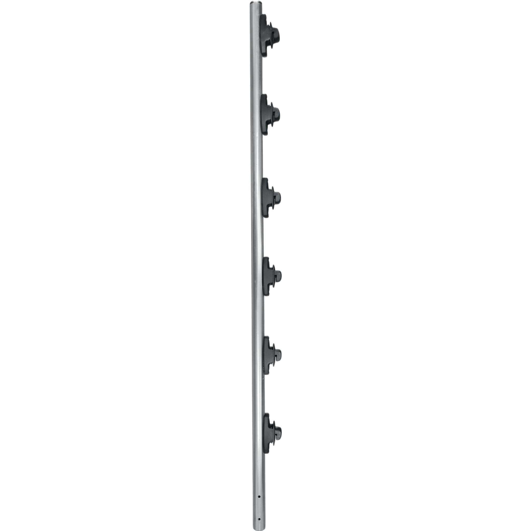Poste de Paso / Tubo de Acero Galvanizado / Diámetro 1" / Longitud 140 cm / 6 Aisladores / Sin Pintura / 1 KG
