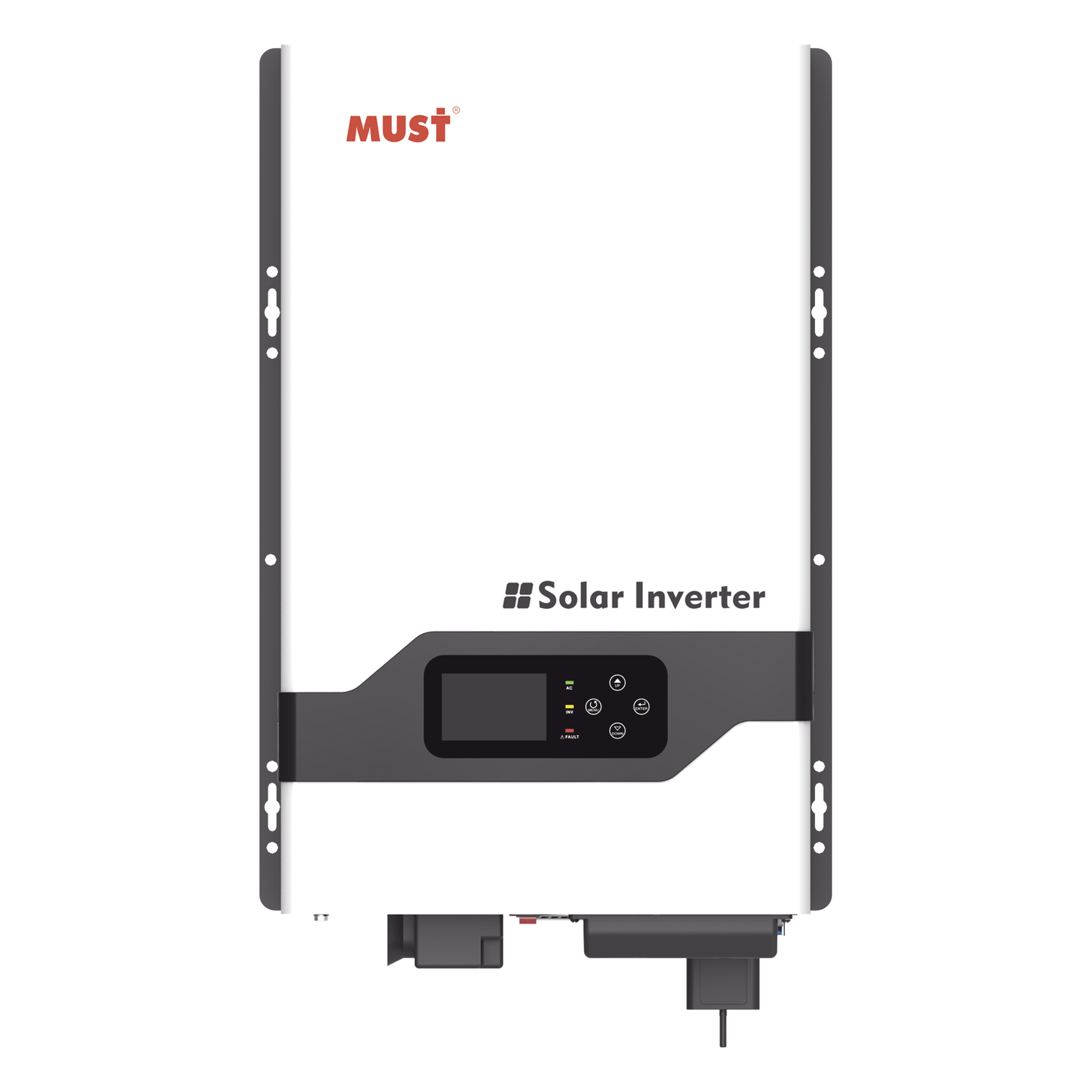Inversor / Cargador de 5 KW para Sistemas Tipo Isla 48Vcd /220Vca de Entrada , 120 o 220Vca de Salida , Onda Sinusoidal Pura con Controlador MPPT