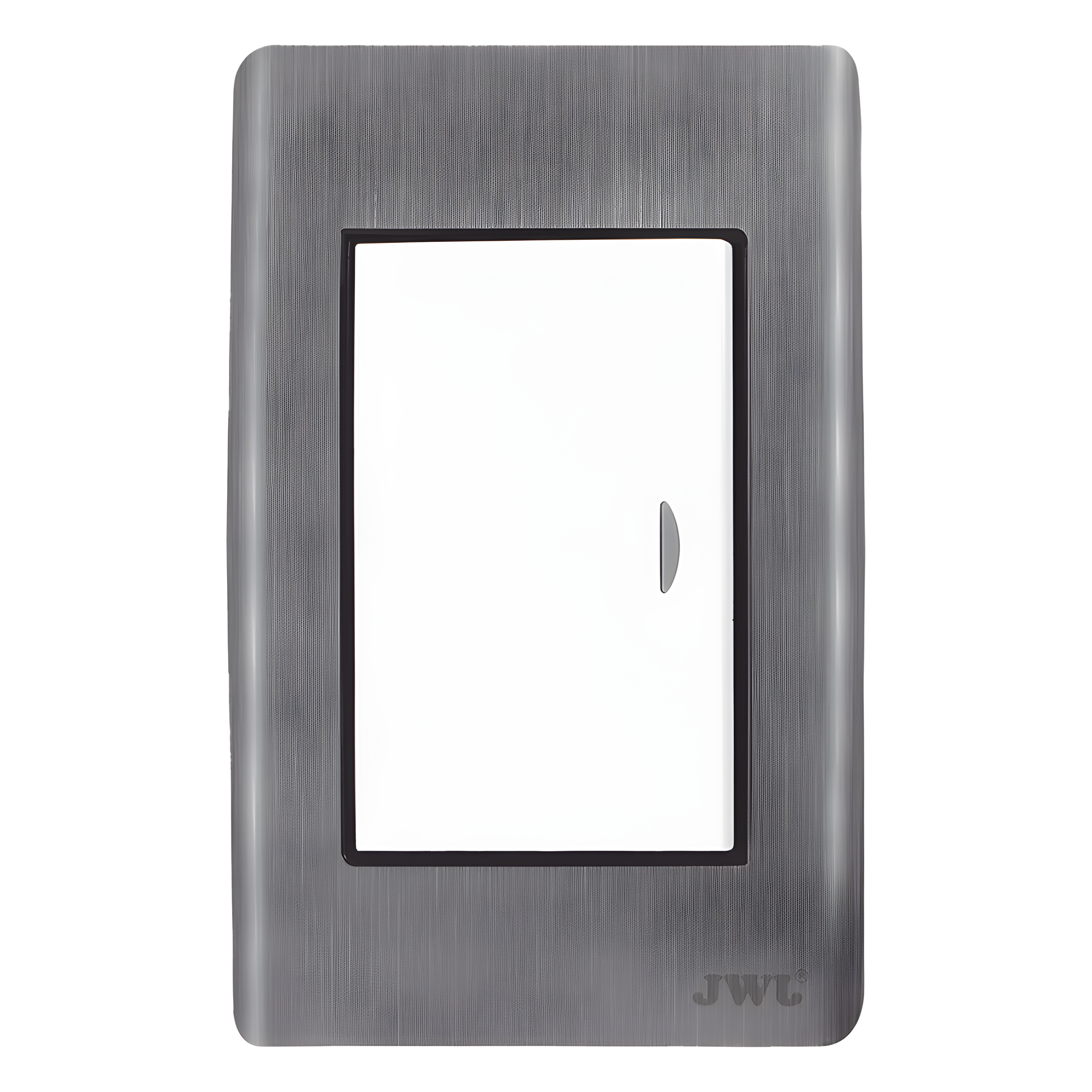 Apagador Escalera Sencillo / 10 A / 127 V CA / 60 Hz / Placa de Acero / 4.6 x 3.1 x 1.2 in — JWJ · SKU JTL-E7502