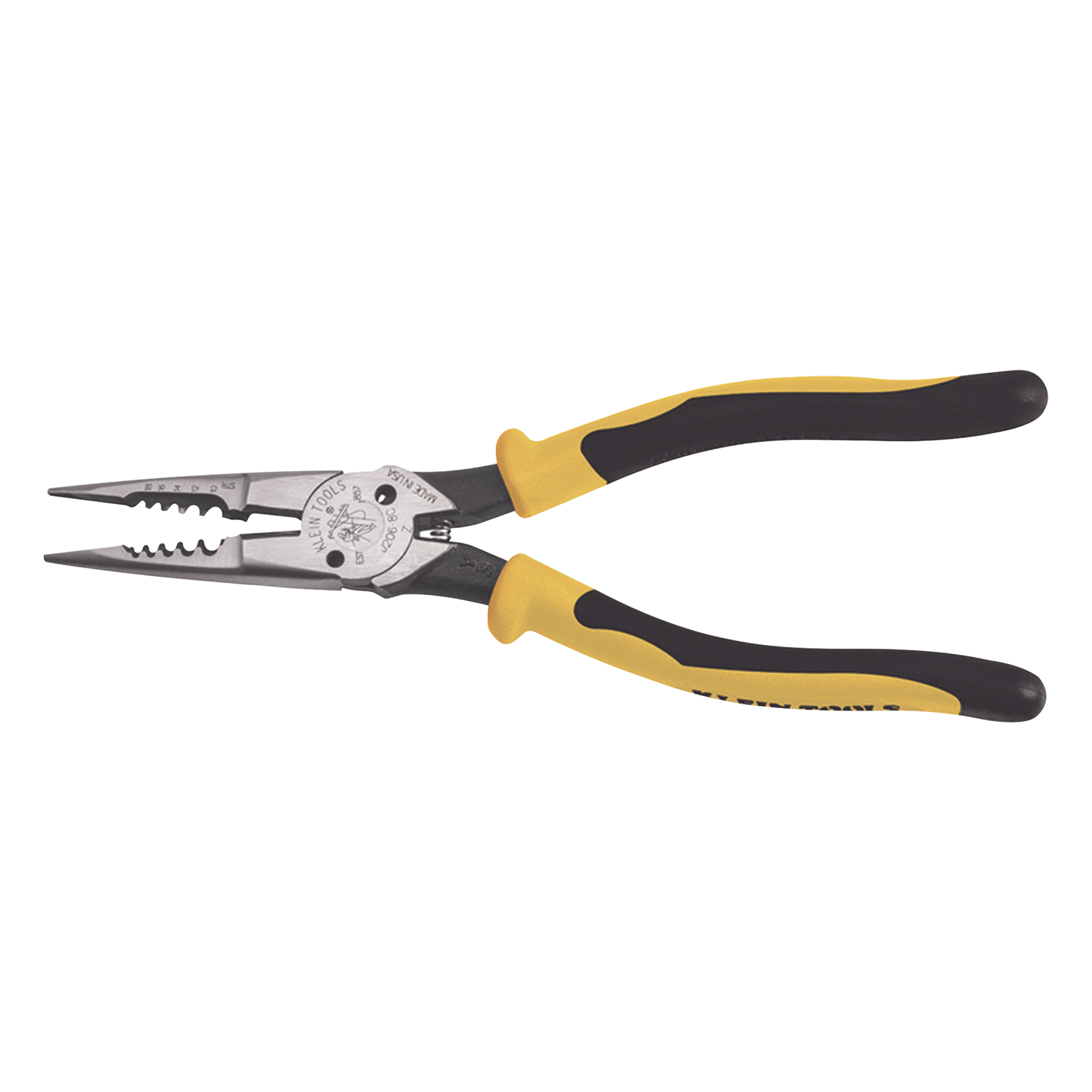Pinzas Pelacables para  Cable Sólido 8-16 AWG y Cable Trenzado 10-18 AWG; de 8 Pulgadas.