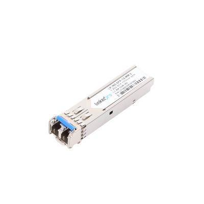 Transceptor Óptico Industrial SFP (Mini-Gbic) / Multimodo 1310 nm / 1.25 Gbps / 1000BASE-SX / Conectores LC/UPC Dúplex / DDM / Hasta 2 km 