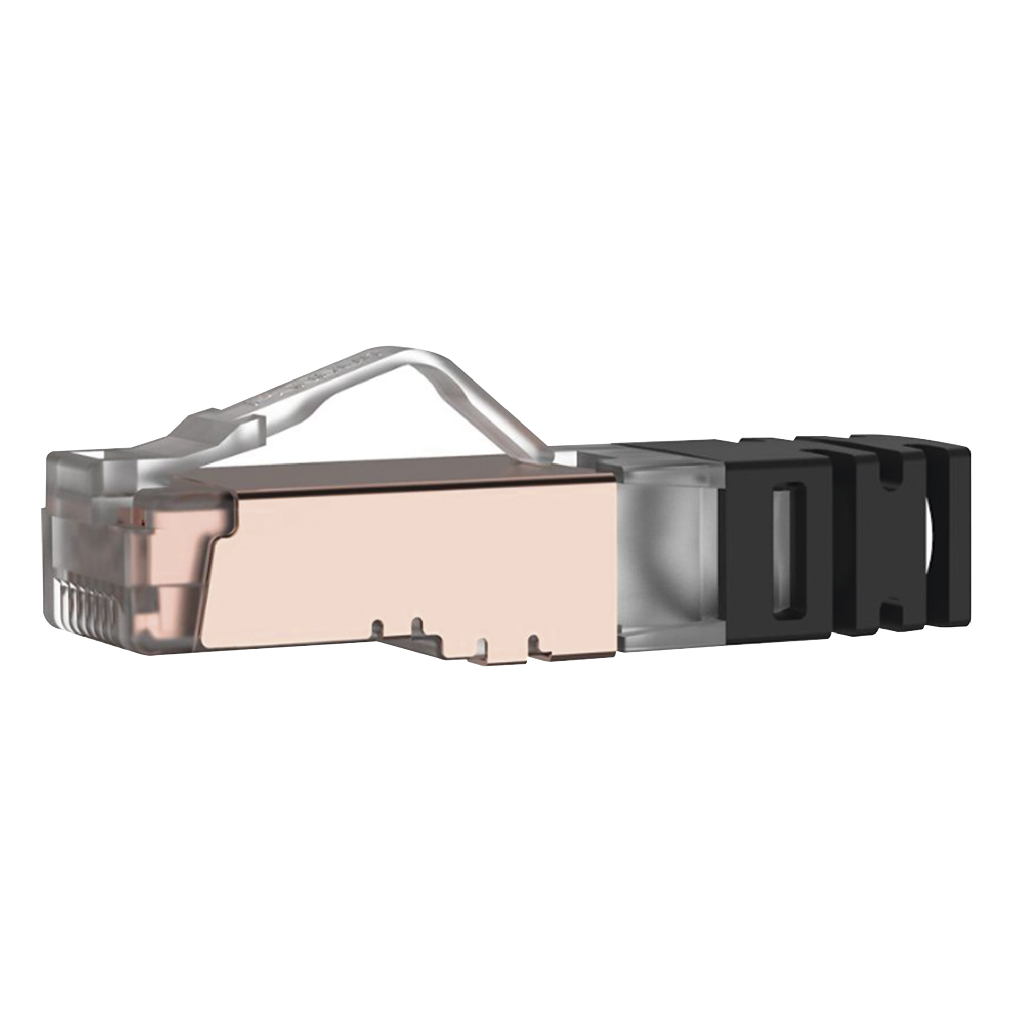Plug RJ45 Blindado / Cat6A / 8P8C / 23-24 AWG / 50 µm Oro / 100 Piezas — PANDUIT · SKU SPS6X88-C