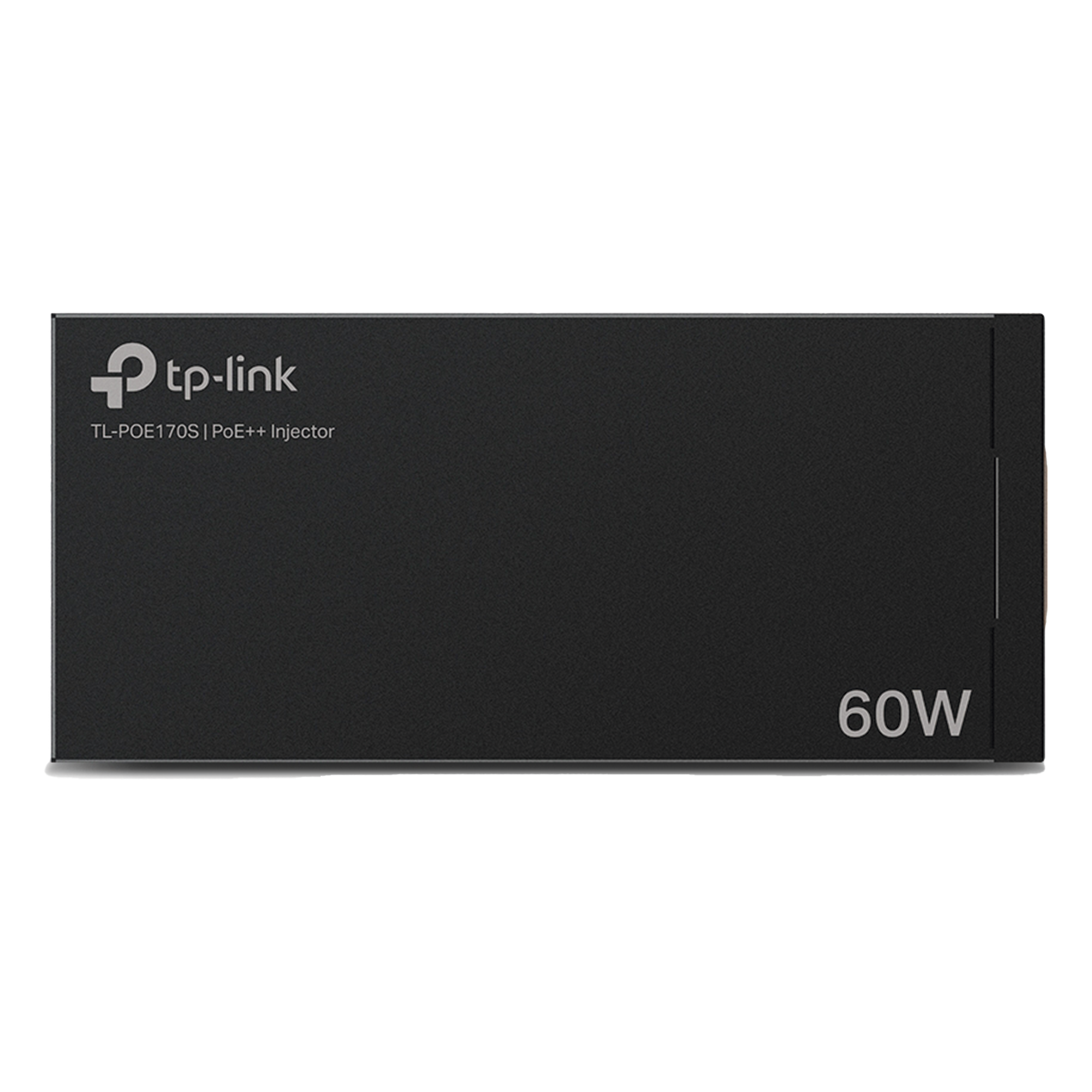 Inyector PoE++ / 60W / 2 Puertos Gigabit 10/100/1000 Mbps / 802.3af/at/bt / Alcance 100 m (328 ft) / Plug and Play — TP-LINK · SKU TL-POE170S
