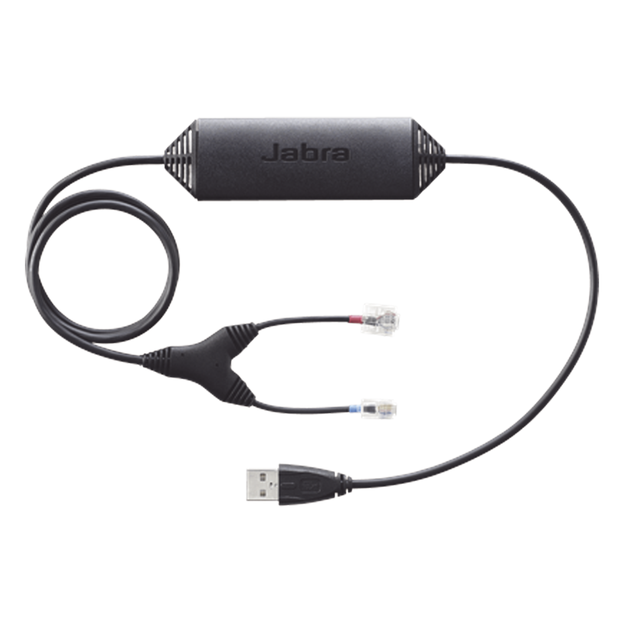 Descolgador electrónico EHS / USB / Alcance 450 pies (137 m) / Firmware actualizable — JABRA · SKU LINK-14201-30