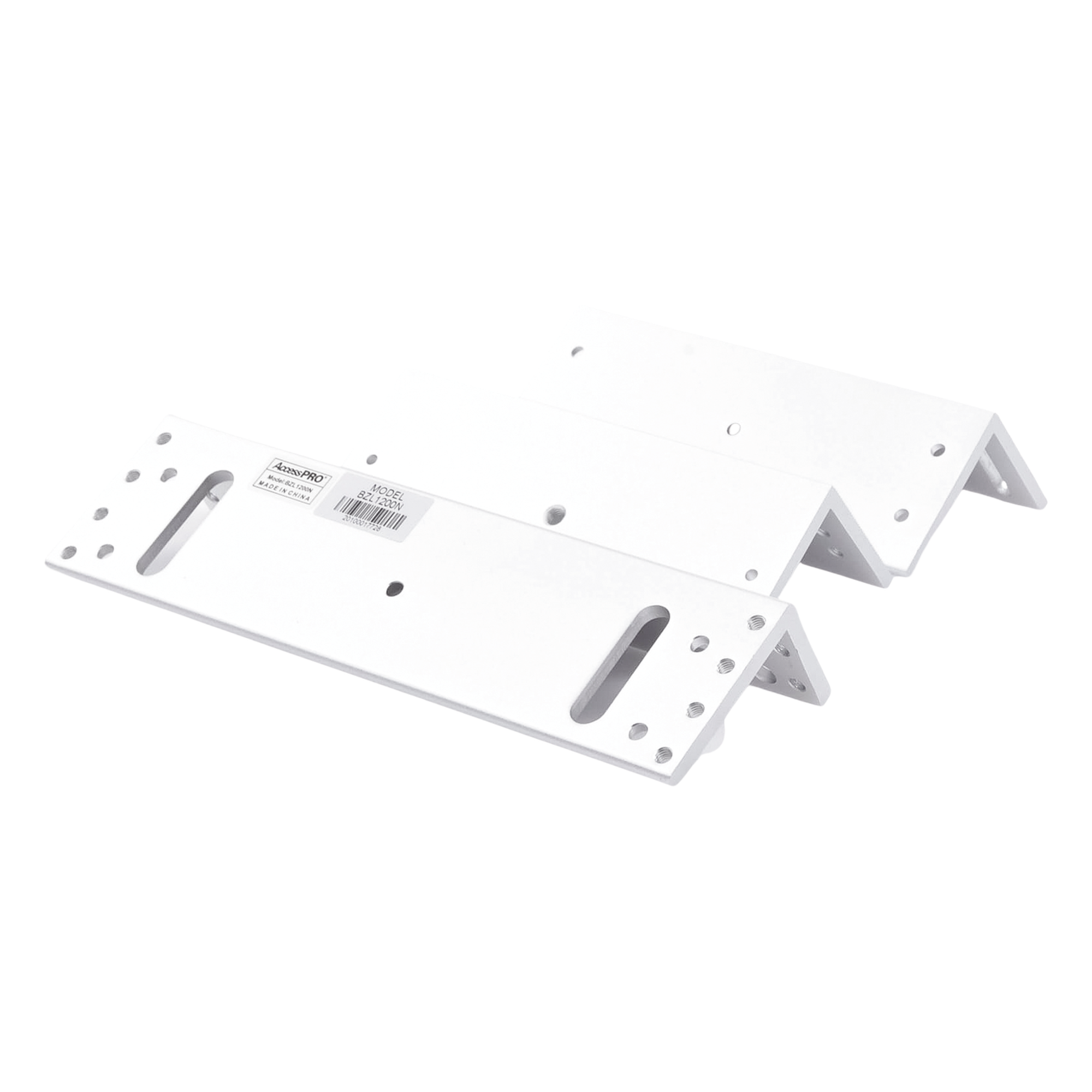 Kit de Montaje Tipo Z y L / Aluminio Reforzado / L: 265x73x45 mm (10.4x2.9x1.8 in) / Z: 185x70x61 mm (7.3x2.8x2.4 in) — ACCESSPRO · SKU BZL1200N