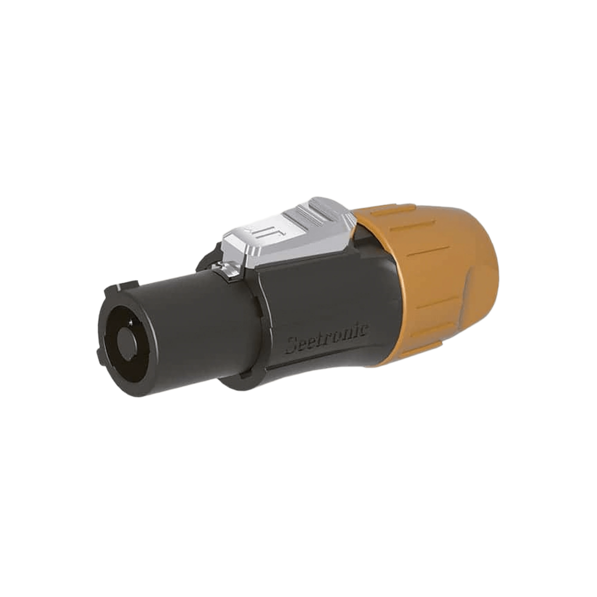 POWERCOM,  línea, neutro y conexión a tierra de seguridad preadaptada IP65 Color Negro