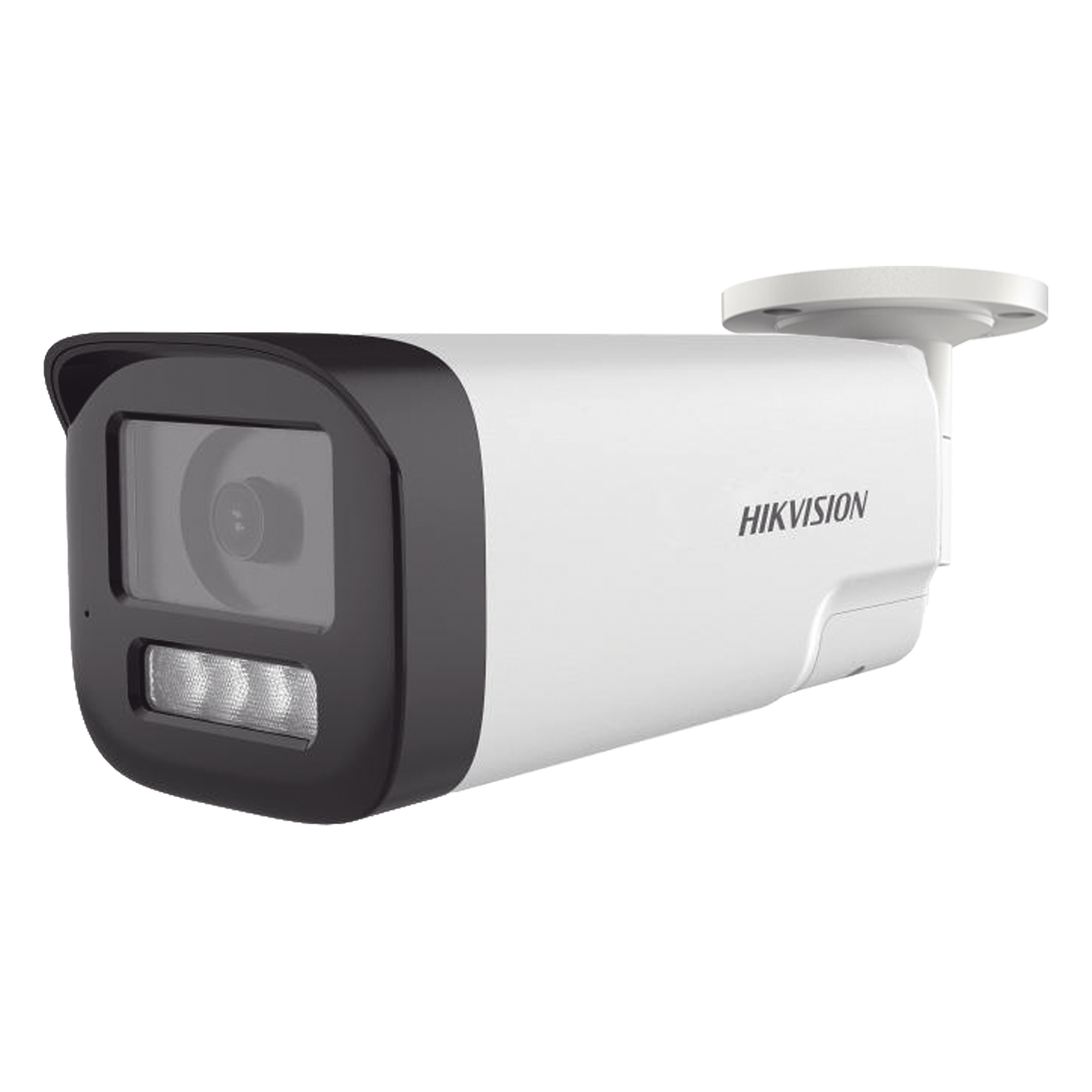 Cámara Bala TURBOHD / 8 Megapixel / Dual Light 80 m (262.5 ft) / Audio Bidireccional / ColorVu / IP67 / Metal — HIKVISION · SKU DS-2CE19U0T-LTS