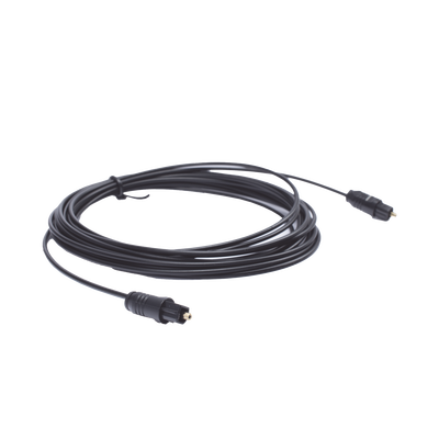 Cable Toslink de Fibra Óptica de 4.6m | Ideal para Mandar Audio Digital para Sistemas de Alta Calidad | Compatible con Amplificadores VSSL 