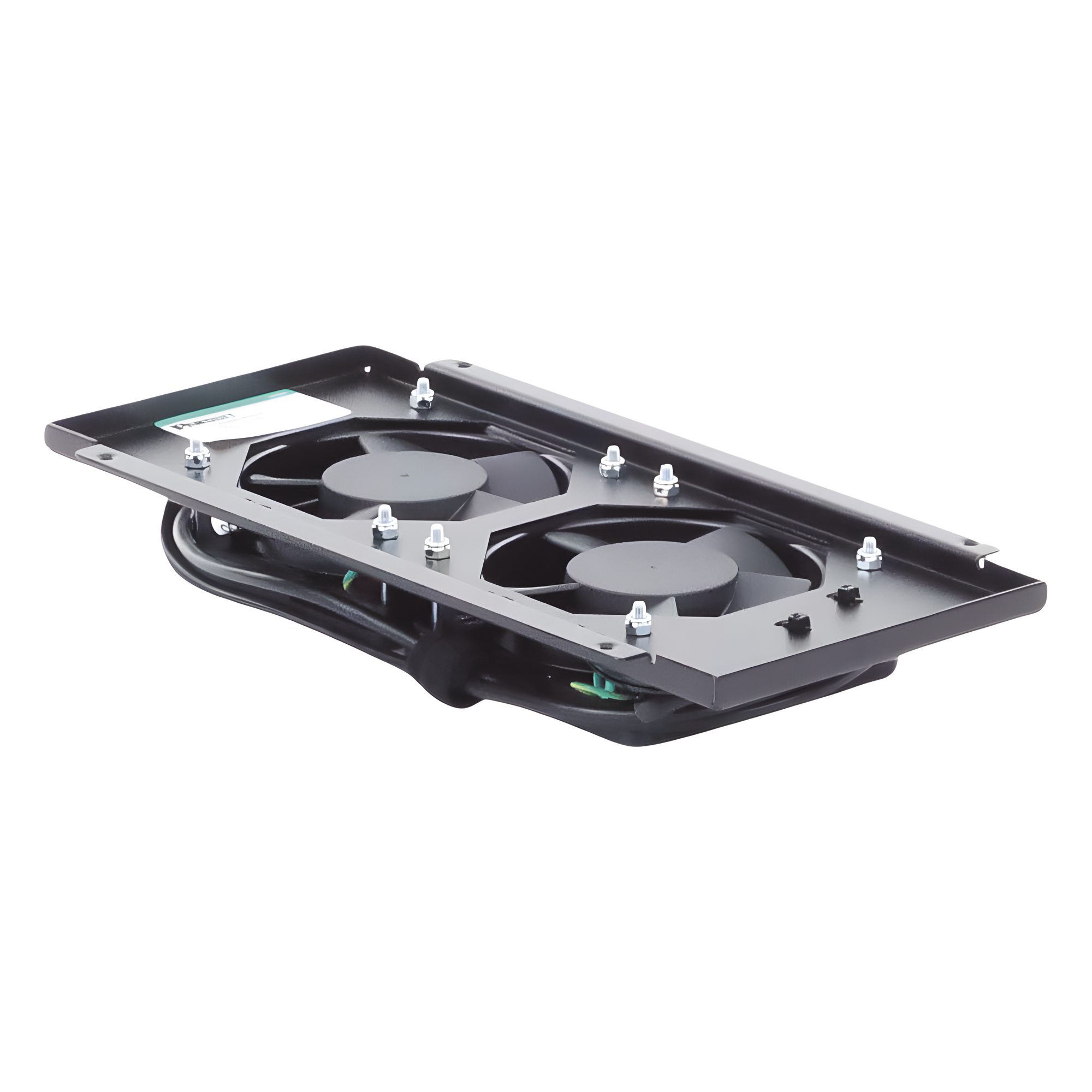 Kit de Ventiladores para Gabinete / 2 Unidades / 122 CFM Total / 120 Vca / Cable 2 m (6.6 ft) / Montaje Completo