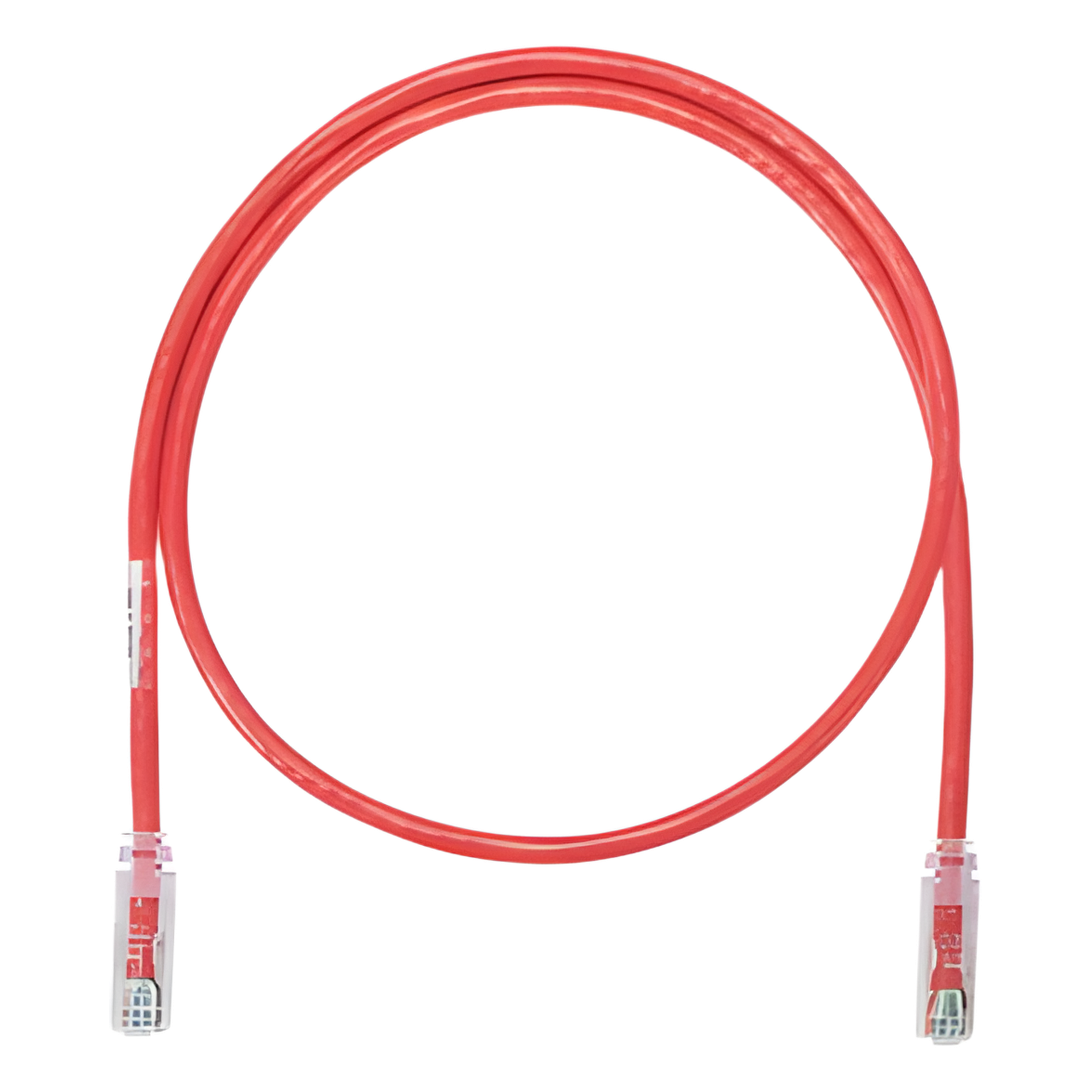Cable de Parcheo UTP / Cat 6 Clase E / 0.90 m (3 ft) / 24 AWG / CM / T568B / Rojo — PANDUIT · SKU NK6PC3RDY