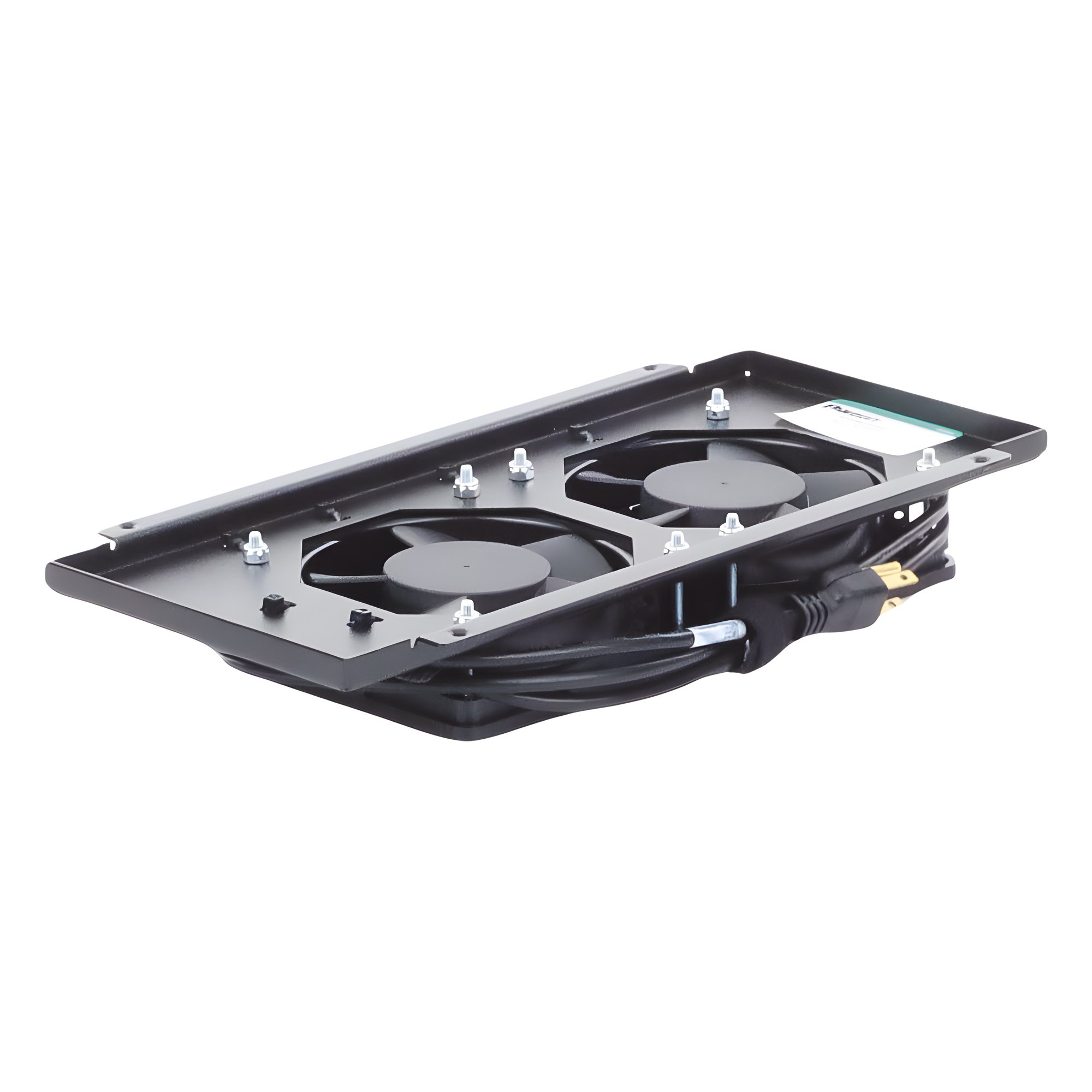 Kit de Ventiladores para Gabinete / 2 Unidades / 122 CFM Total / 120 Vca / Cable 2 m (6.6 ft) / Montaje Completo