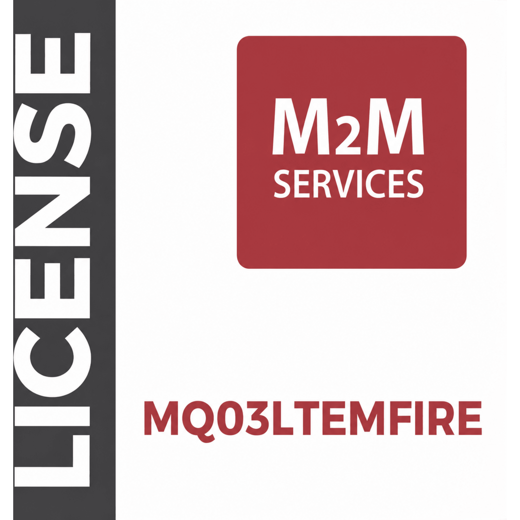 Licencia de Servicio M2M / 1 Año / Datos 4G LTE/5G / Eventos Ilimitados / Activación por Voucher — M2M SERVICES · SKU VOUCHERFIRE