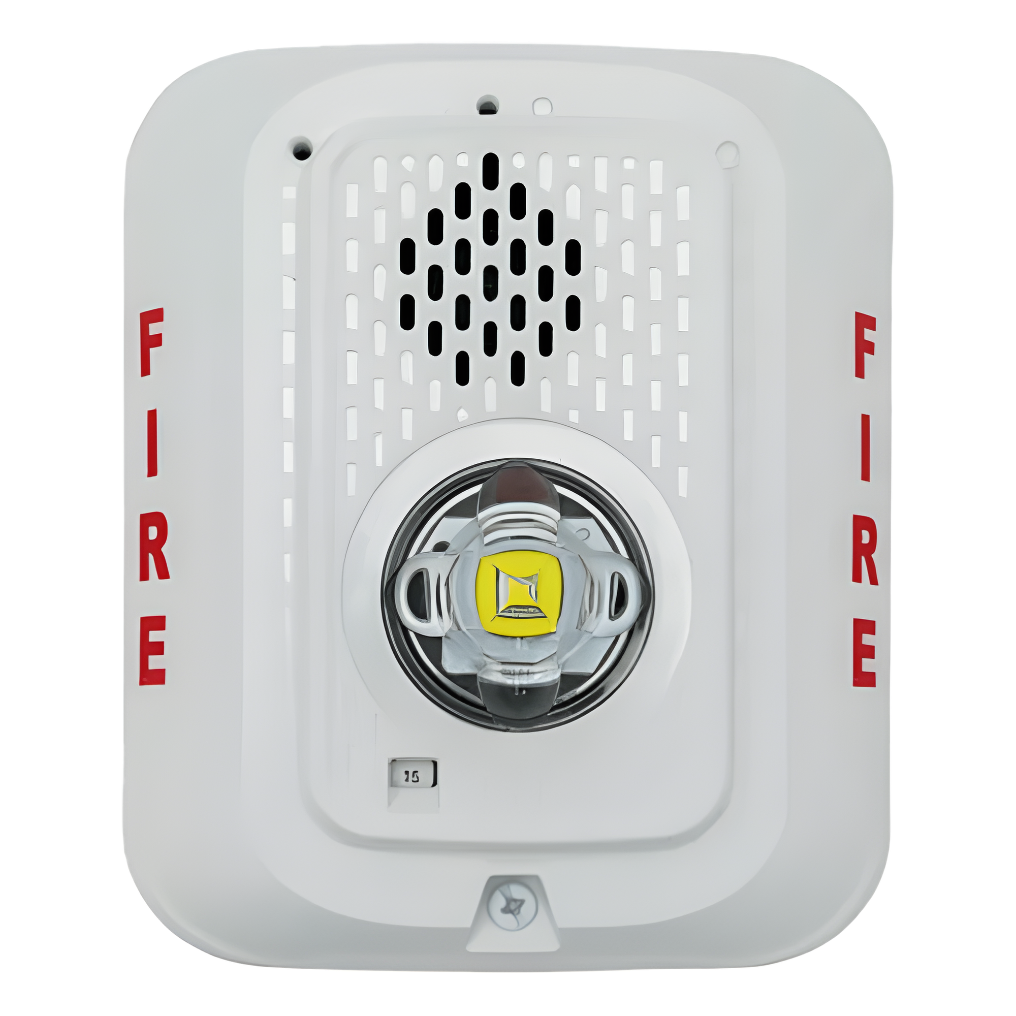 Sirena con Estrobo LED / Montaje en Pared / 2 Hilos / Candela Seleccionable 15-185 cd / Compatible SpectrAlert — SYSTEM SENSOR · SKU P2WLED