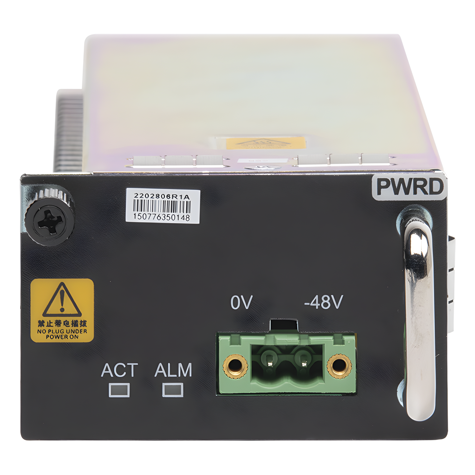 Fuente de Poder para OLT / -48 Vcc / Rango Entrada -40 a 57 Vcc / Monitoreo Activo/Standby / Conmutación Automática por Falla — FIBERHOME · SKU AN6001-G16-PWRD