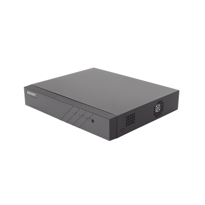 DVR Pentahíbrido / 16 Canales Totales / 8 TurboHD + 8 IP / 8 Megapixel (4K) / Audio Bidireccional Coaxitron / H.265+ / HDMI y VGA 4K