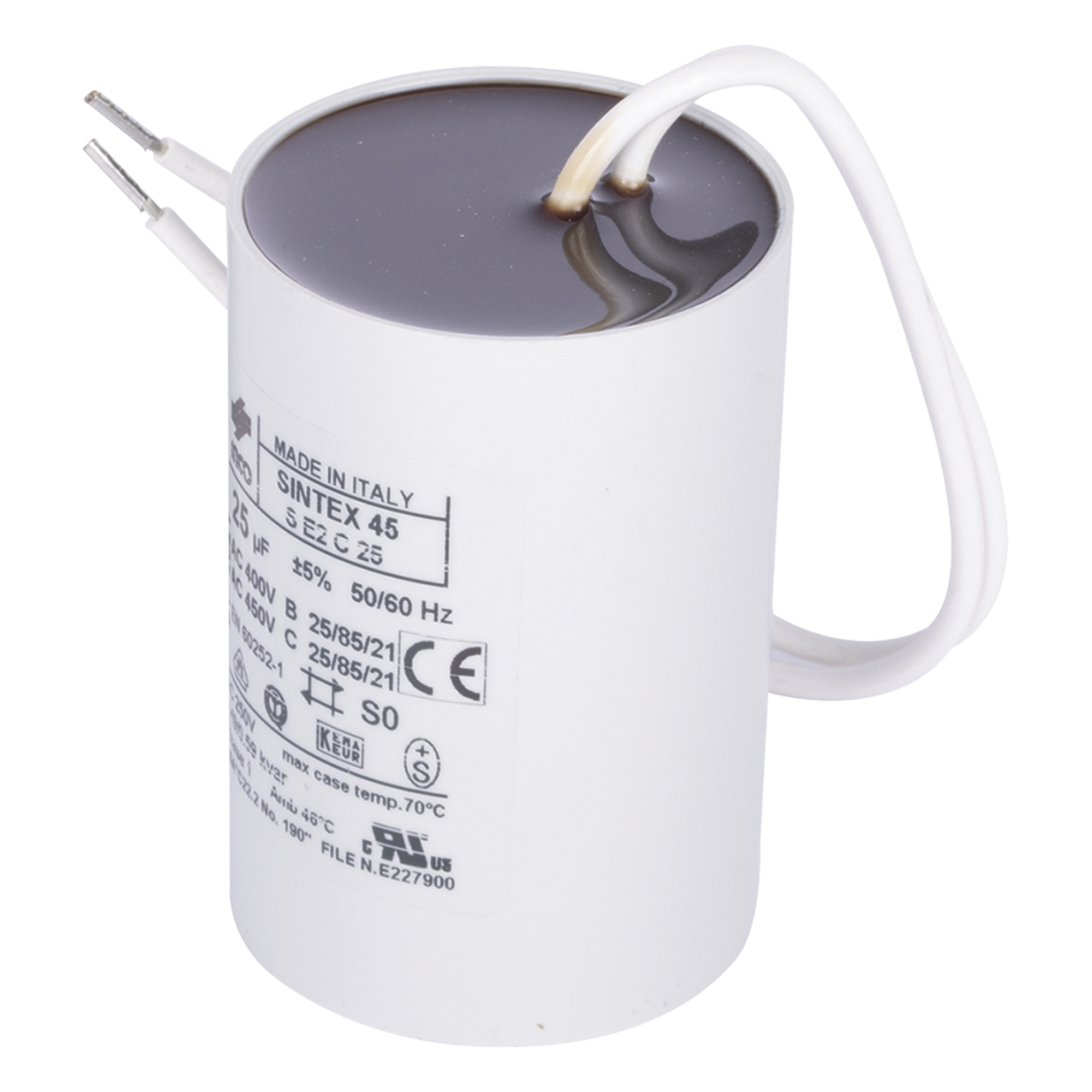 Capacitor de Arranque / 25 µF / Brazos FAAC 400 CBACL, 400 CBAC, 422 CBAC / Automatización de Puertas · SKU 76012625