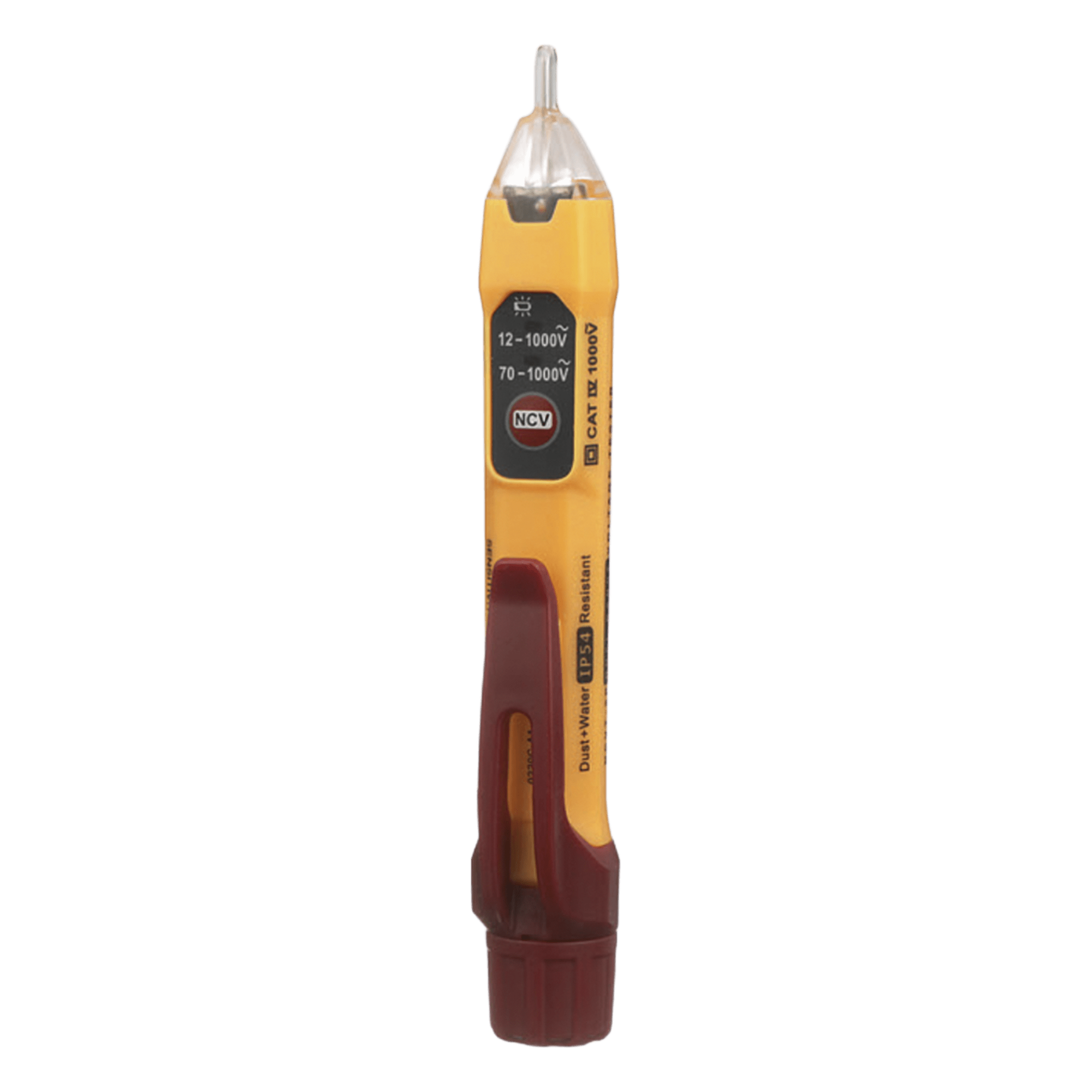 Detector de Voltaje sin Contacto / Rango Dual 12-1000 VCA / Indicadores Visuales y Audibles / CAT IV 1000 V / Apagado Automático / IP54 — KLEIN TOOLS · SKU NCVT-2P