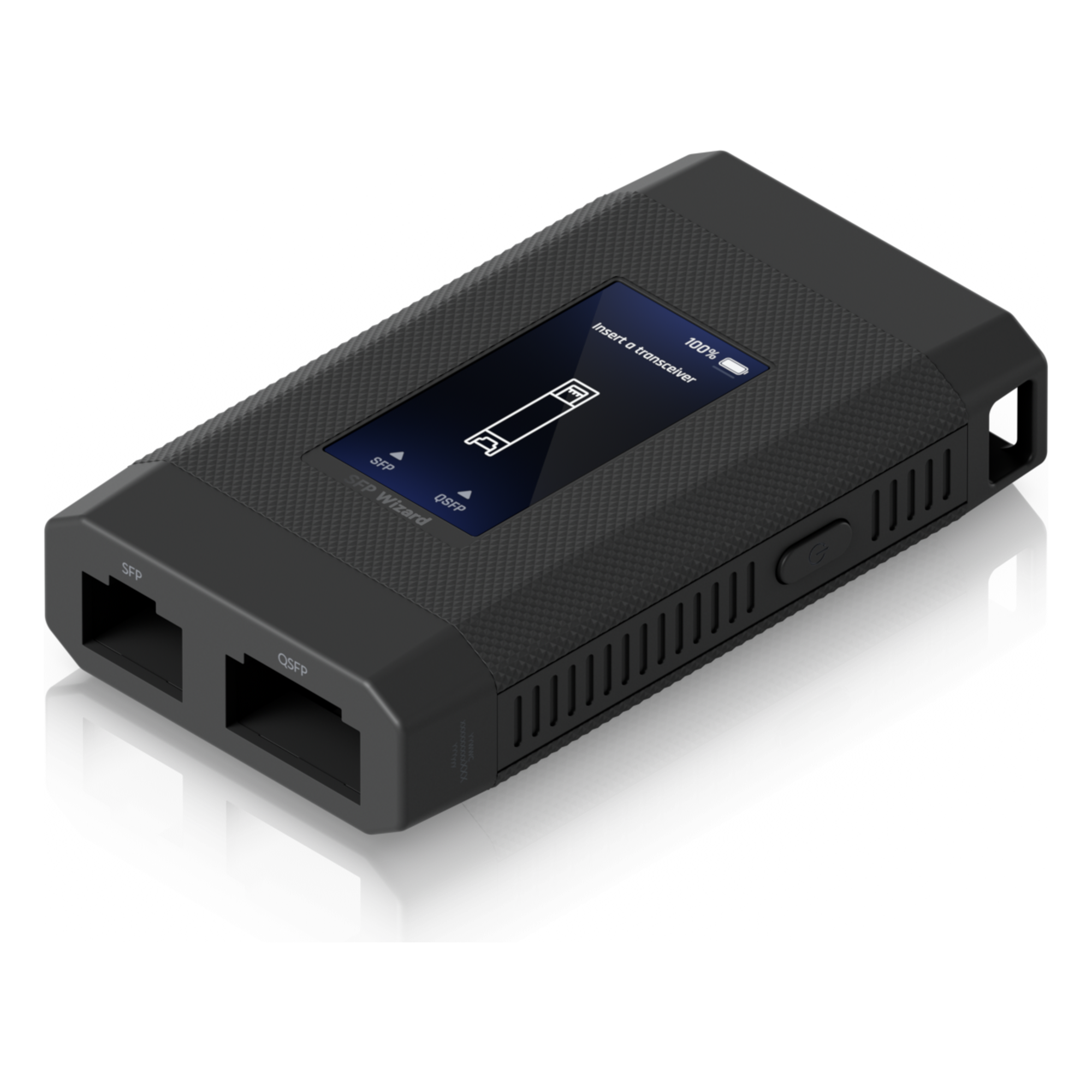 Reprogramador y Probador Portátil / SFP/SFP+/SFP28/QSFP+/QSFP28 / Pantalla Táctil 1.9" / BLE / Batería Li-Ion 300 mAh