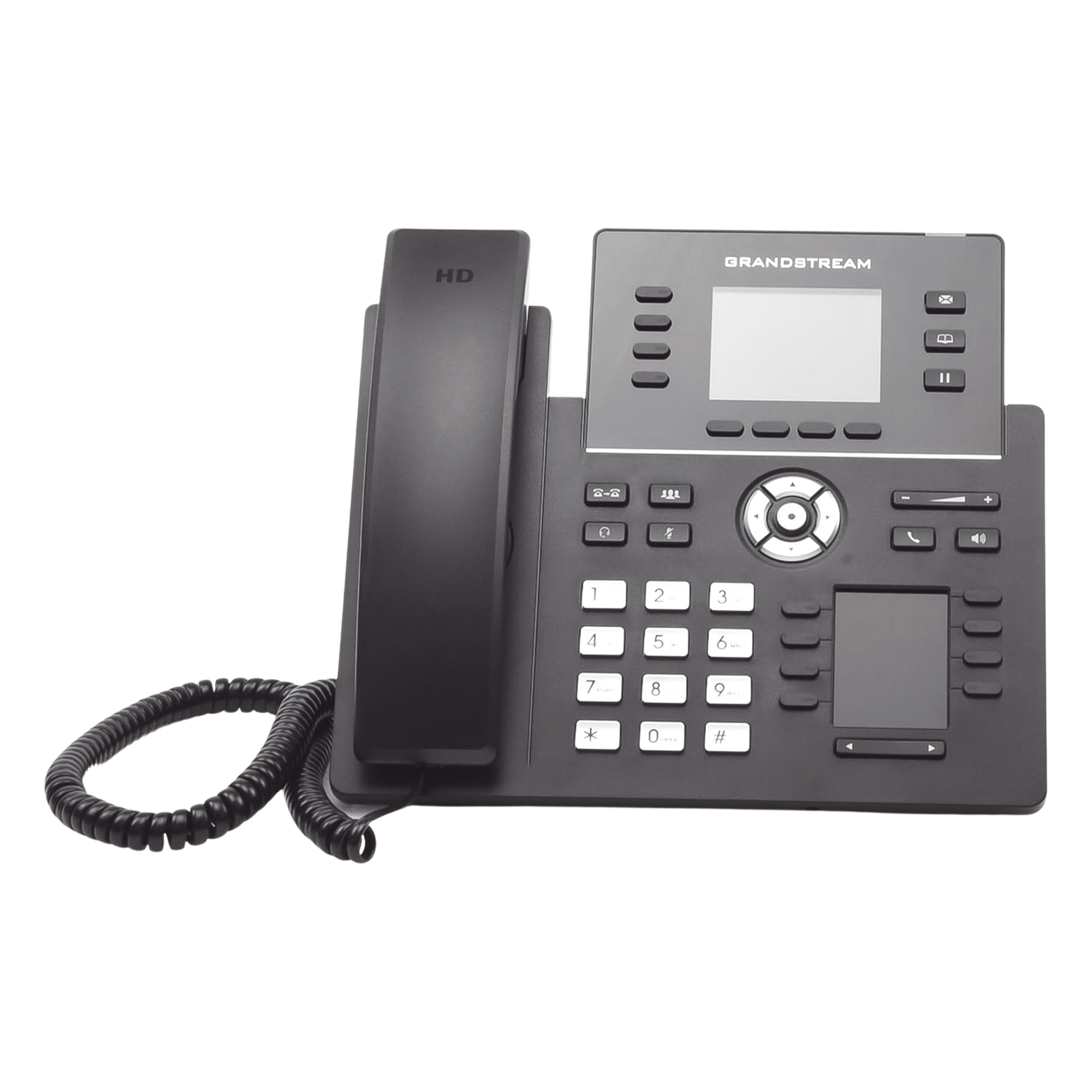 Teléfono IP / 4 Líneas SIP / Wi-Fi 5 Dual Band / Pantalla LCD 2.8" / 40 Teclas Virtuales / Bluetooth / PoE Gigabit / Audio HD Opus — GRANDSTREAM · SKU GRP-2614