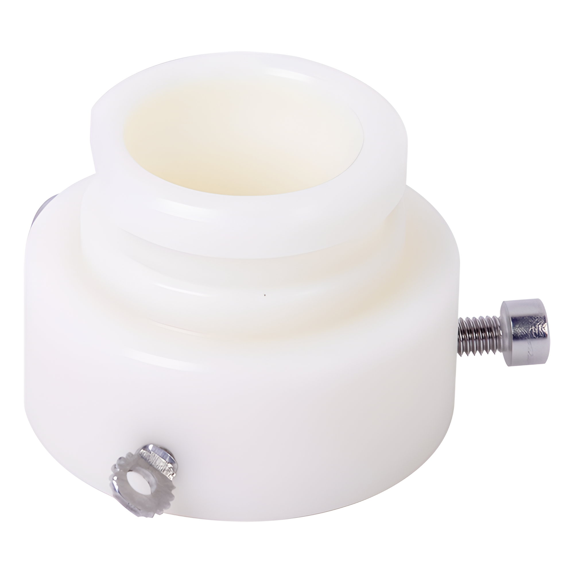 Cople Aislante Anti-Inducción / Nylon de Alta Resistencia / Compatible con Montajes DS-1602ZJ(AX) y DS-1618ZJ(AX) / Instalación PTZ en Pared o Poste — SYSCOM · SKU DS-1601ZJ-CP