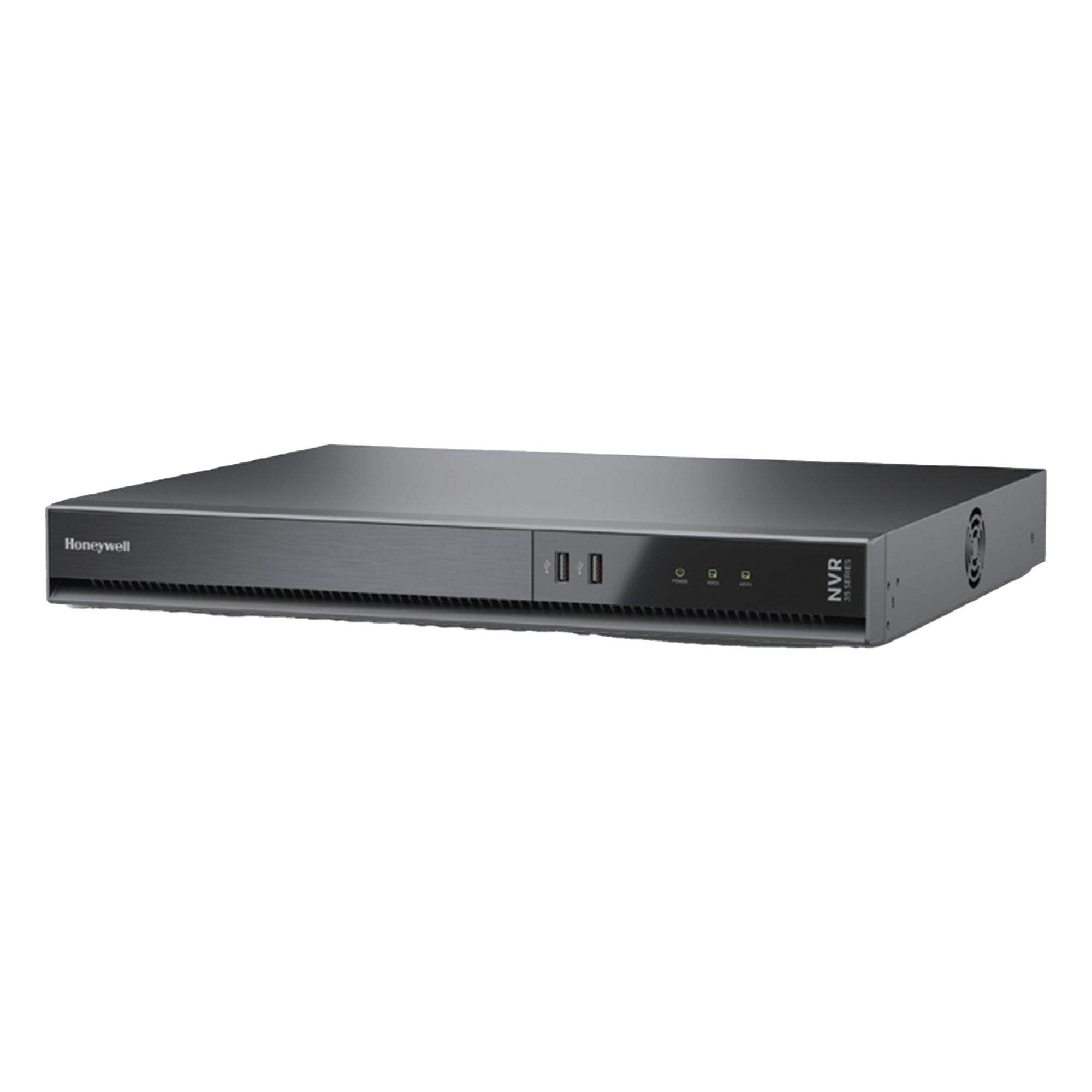 NVR IP / 16 Canales / 4K UHD / 16 Puertos PoE+ 130W / H.265 Smart Codec / 2 Bahías HDD 20 TB / ONVIF / NDAA — HONEYWELL · SKU HN35160200