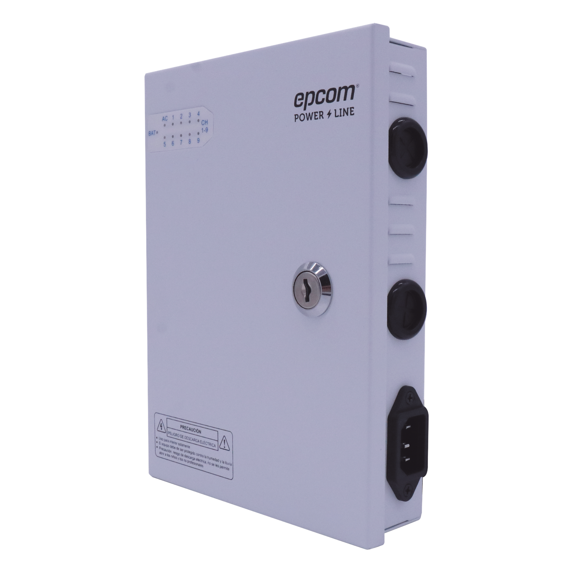 Fuente de Alimentación Profesional / 9 Canales / 16 A Total / 1.8 A por Canal / Voltaje Ajustable 11-15 VCC / 200 W / Operación -20°C a 70°C