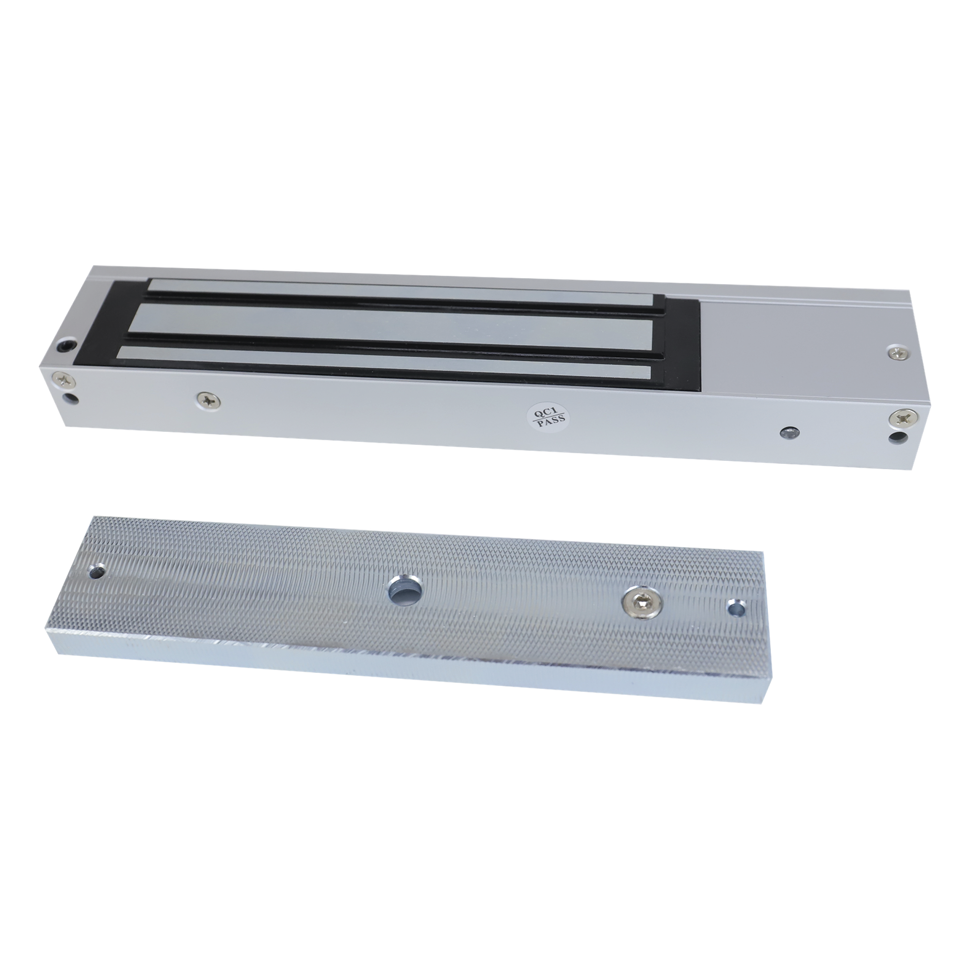 Chapa Magnética / 600 lbs (272 kg) / Montaje en Puerta Normal / Anti-residual / Uso en Interior / -10°C a +55°C (14°F a 131°F) — HIKVISION · SKU DS-K4H255S