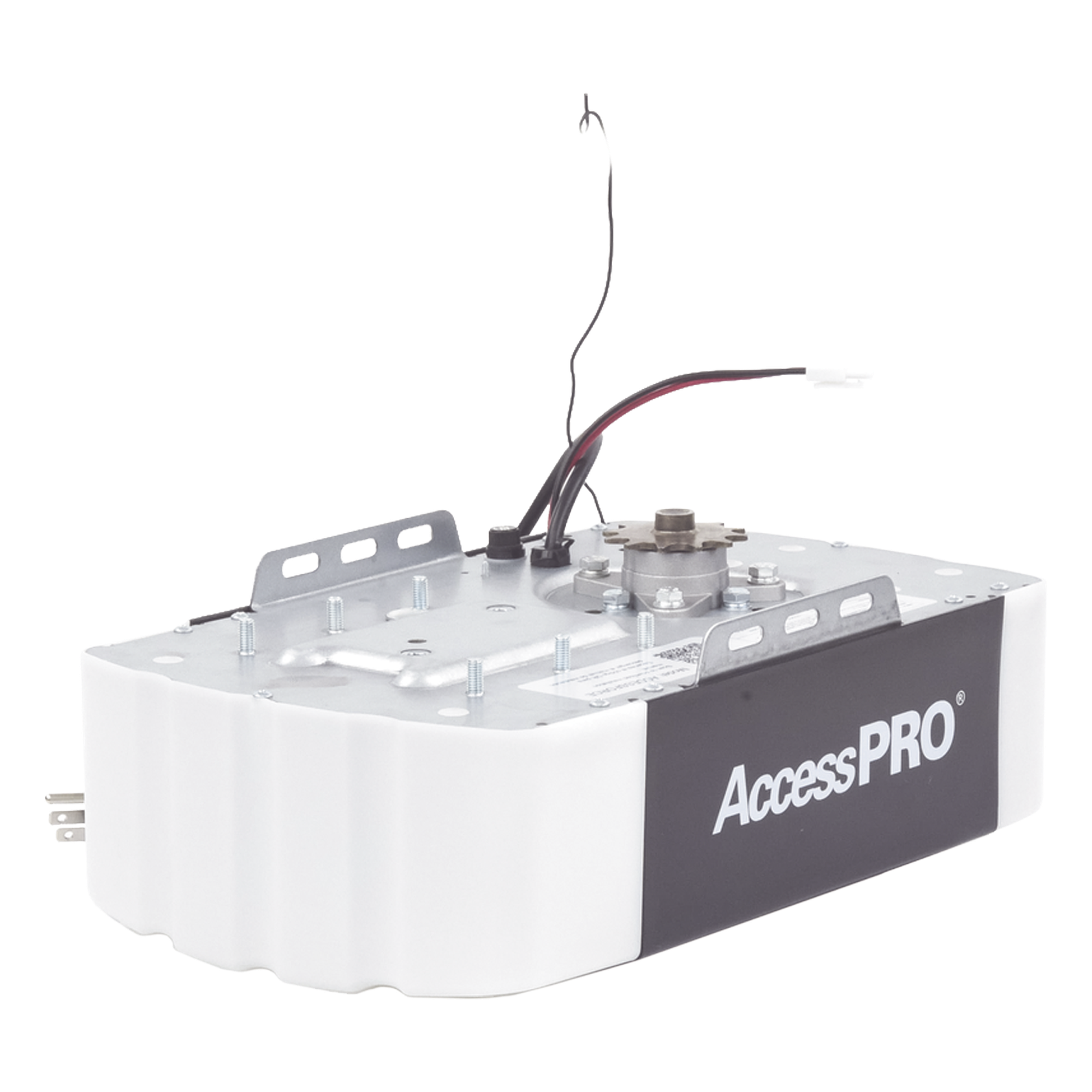 Motor Automático para Puerta de Garage / 1/2 HP / Arranque y Paro Suaves / 127 VCA / 20 Controles 433 MHz / Rieles Tipo T y C / Respaldo de Energía — ACCESSPRO · SKU ACCESSFORCE