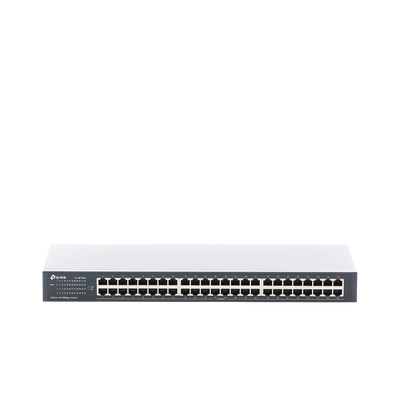 Switch no administrable de 48 puertos 10/100 Mbps para montaje en rack