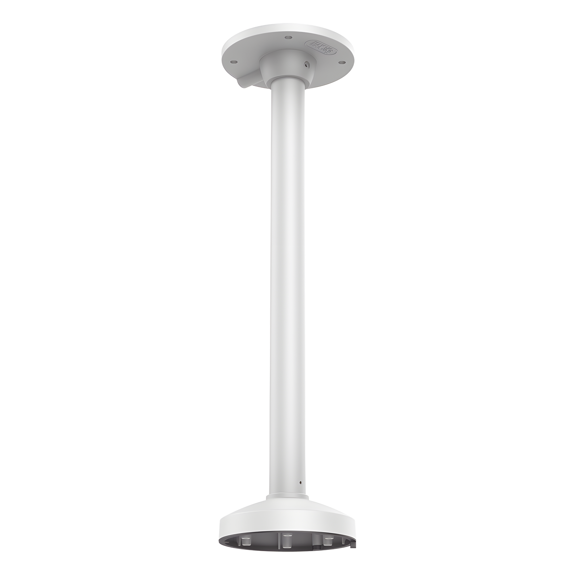 Soporte de Montaje Vertical para Poste / Ajustable 67-127 mm / Acero Inoxidable / Carga 4.5 kg / 25 cm (9.84 ft) de Largo — HIKVISION · SKU DS-1271ZJ-140