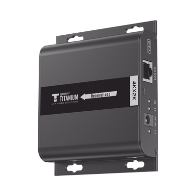 Receptor Compatible para Kits TT683-4.0 / Resolución 4K@30Hz / Cat 5e/6 / Distancia de 120 m / Control IR /  Soporta HDbitT/ Compatible con Switch Gigabit. 