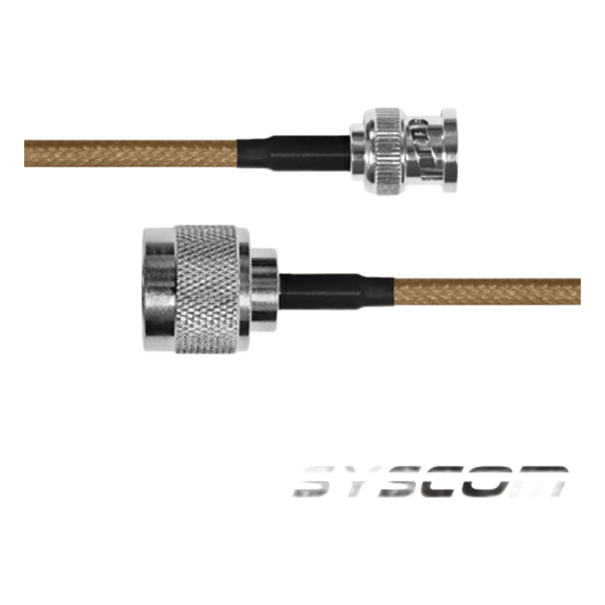 Jumper Coaxial / BNC Macho a N Macho / Cable LP142 / 60 cm (1.97 ft) — EPCOM INDUSTRIAL · SKU SBNC142KN60