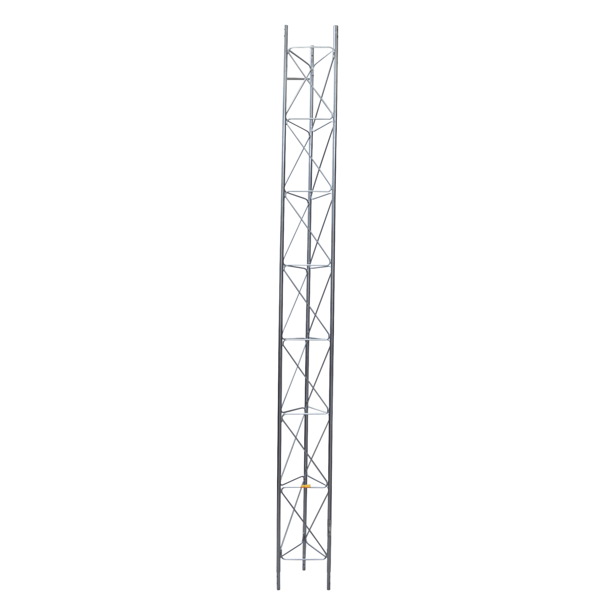 Tramo de Torre Arriostrada / 3 m (9.8 ft) x 30 cm / Galvanizado por Inmersión / Resistencia Viento 200 km/h / Carga 200 kg / Acero A-36 / Zonas Húmedas — SYSCOM TOWERS · SKU STZ-30G
