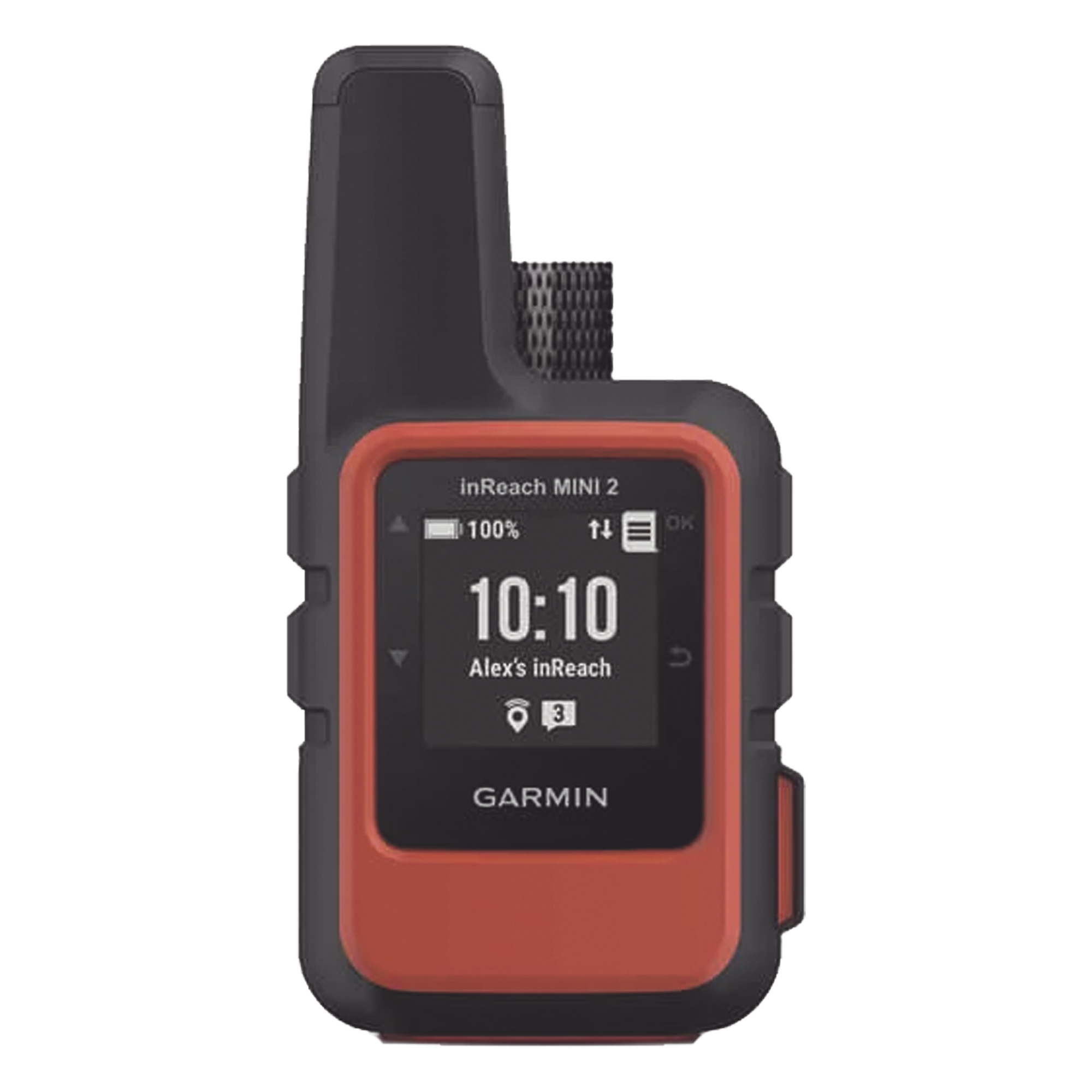 Navegador GPS Portátil / Pantalla Monocroma Transflectiva 23 x 23 mm / Resolución 176 x 176 px / Autonomía 14 Días / IPX7 / GPS Galileo QZSS / Bluetooth ANT+ — GARMIN · SKU 10-02602-00