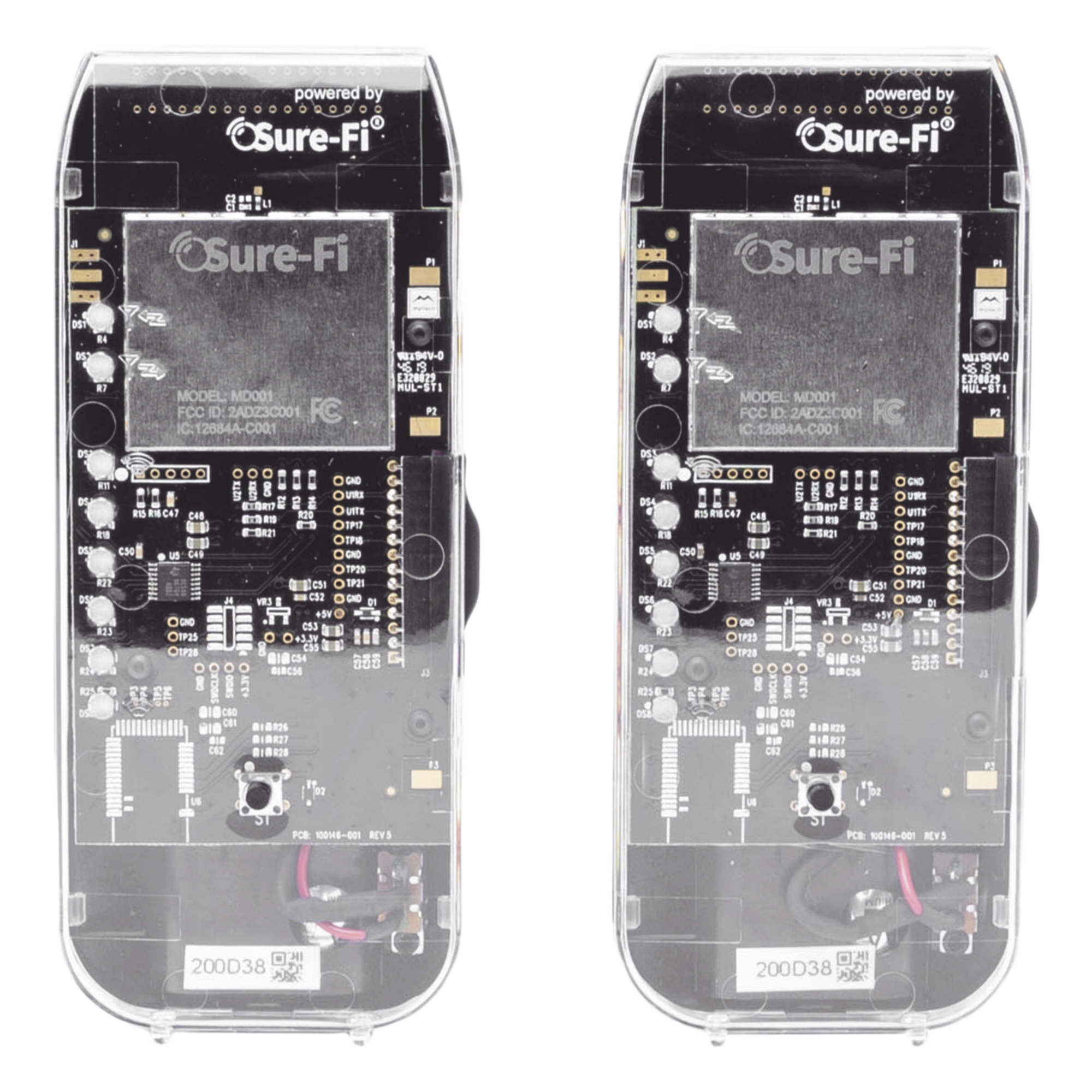 Kit de Prueba para Transmisión Inalámbrica en Campo / 1.6 km (1 Milla) con Obstrucciones / +80 km Línea de Vista / 900 MHz / AES128 — Sure-Fi · SKU PINGER