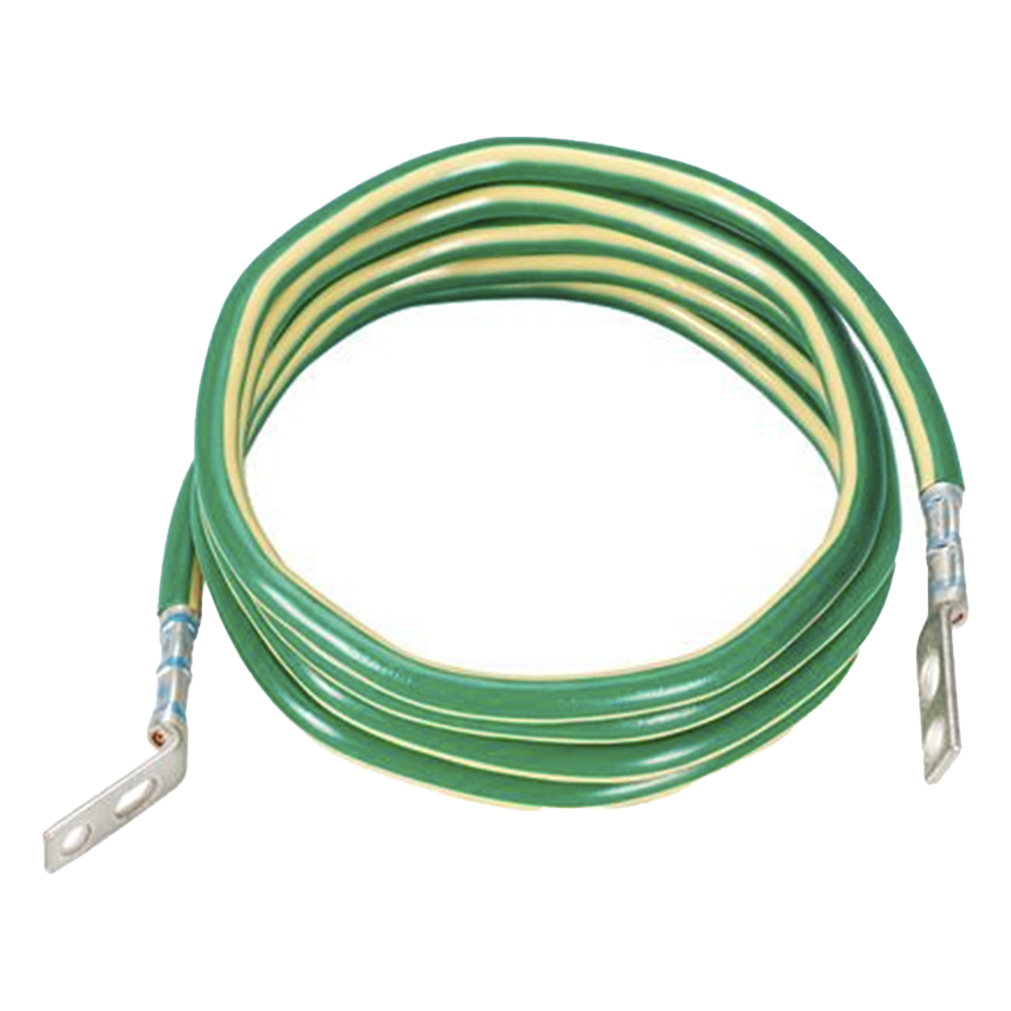 Jumper de Aterrizaje / 6 AWG / 3.6 m (11.8 ft) / Terminal Doblada 45° / Terminal Recta / Cobre Preterminado — PANDUIT · SKU GJ6144UH