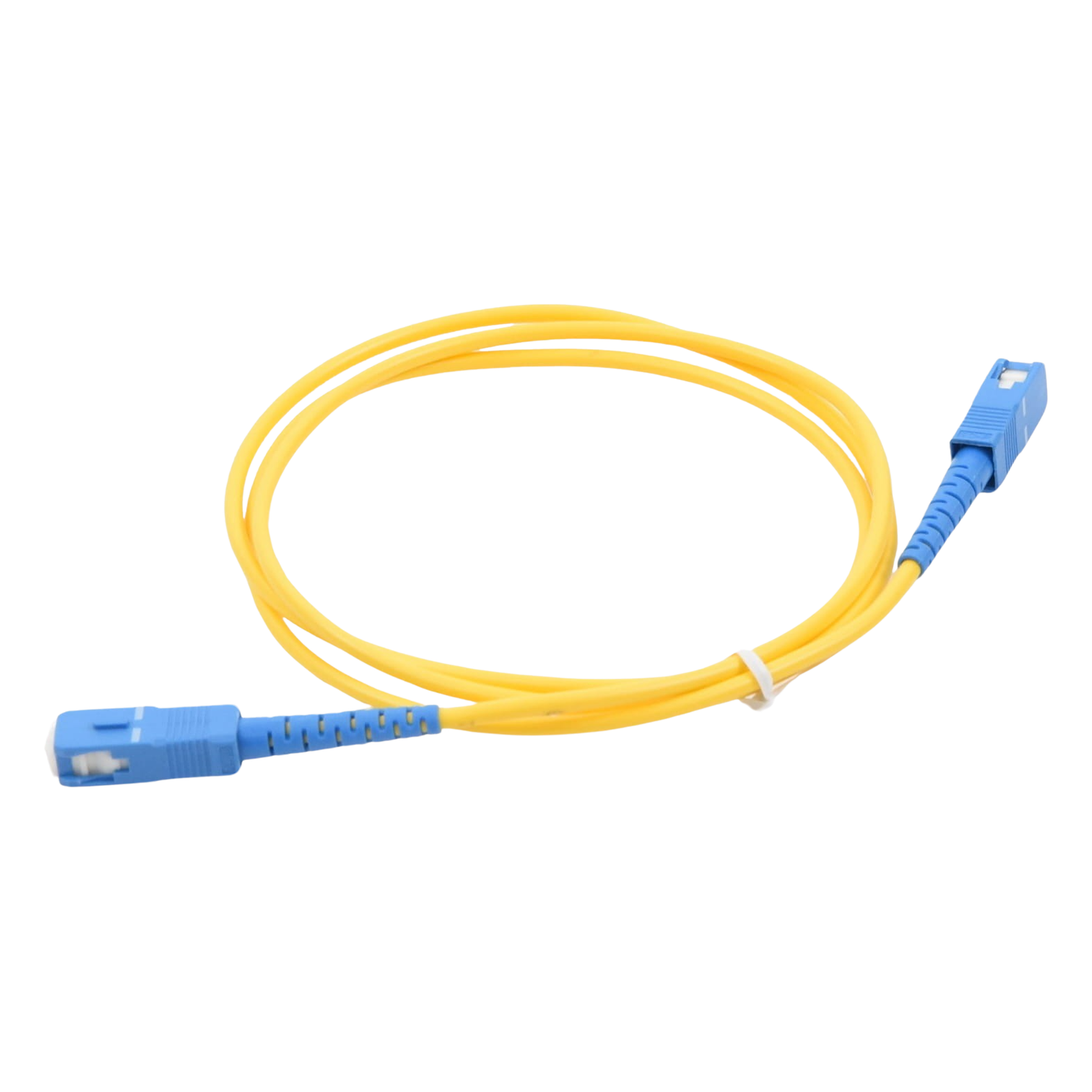 Jumper de Fibra Óptica / SC/SC Simplex / Monomodo 9/125 / 1 Metro (3.28 Pies) / ITU-T G.652.D / 1310-1550 nm