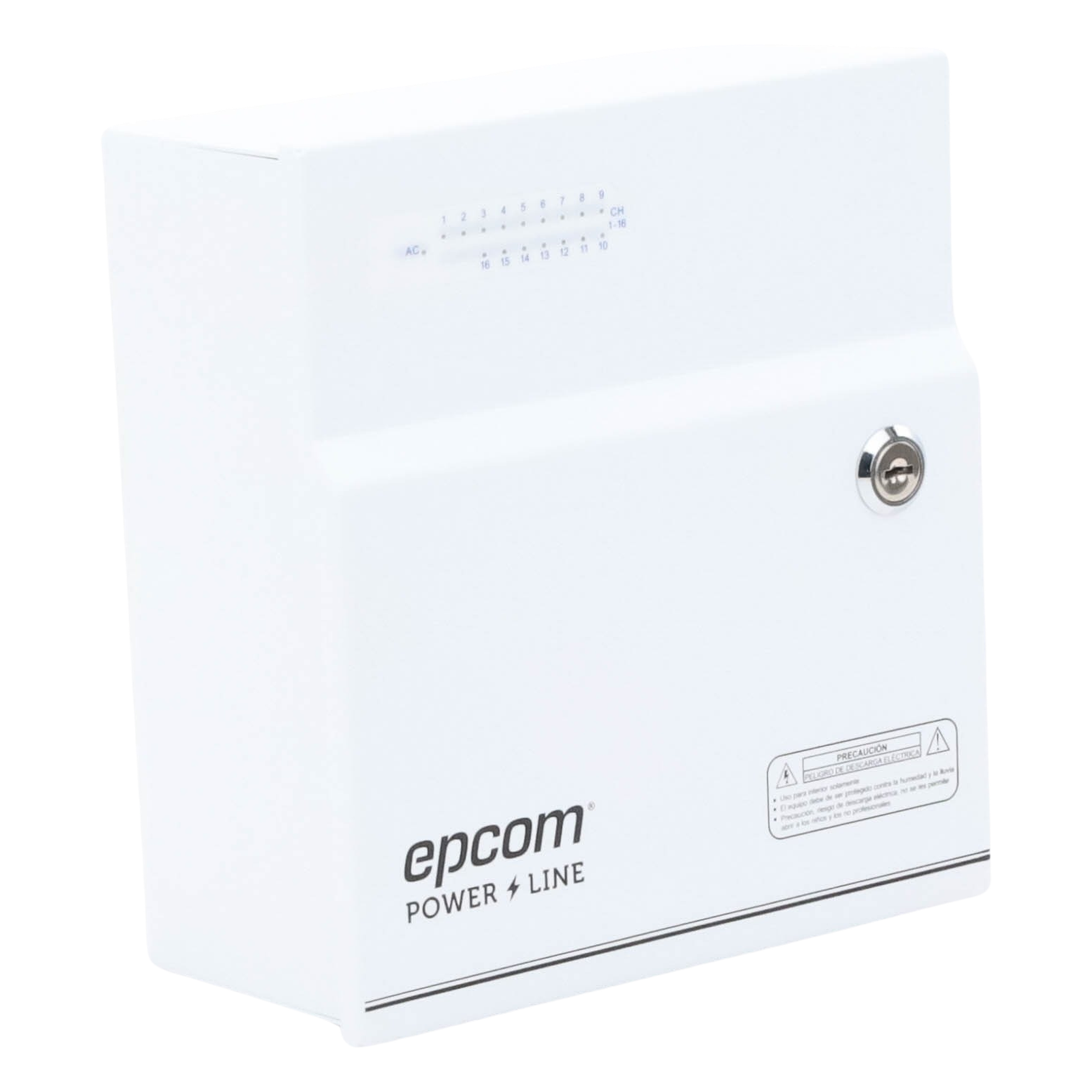 Fuente de Poder / Entrada 100-240 Vca / Salida 24 Vca / 20 A / 16 Canales / 36 W / Rango -25°C a 40°C / 8.5 x 7.95 x 3.86 in
