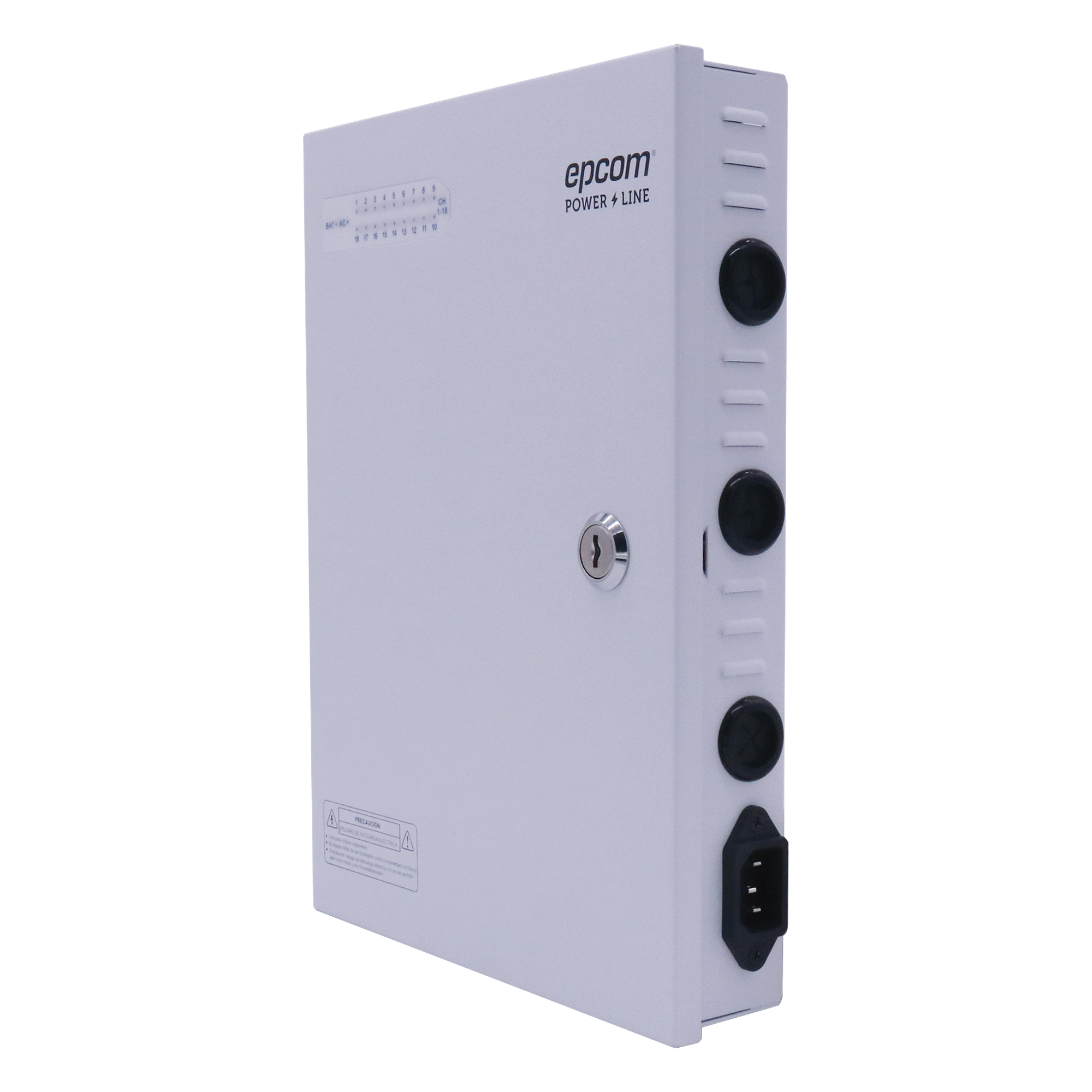 Fuente PREMIUM / 11-15 V / 18 canales / 20 A / Alta tecnología en seguridad / Doble ventilador / Hasta 1.8 Amperes por Salida / Filtro de ruido por canal / Diseño de alta gama.