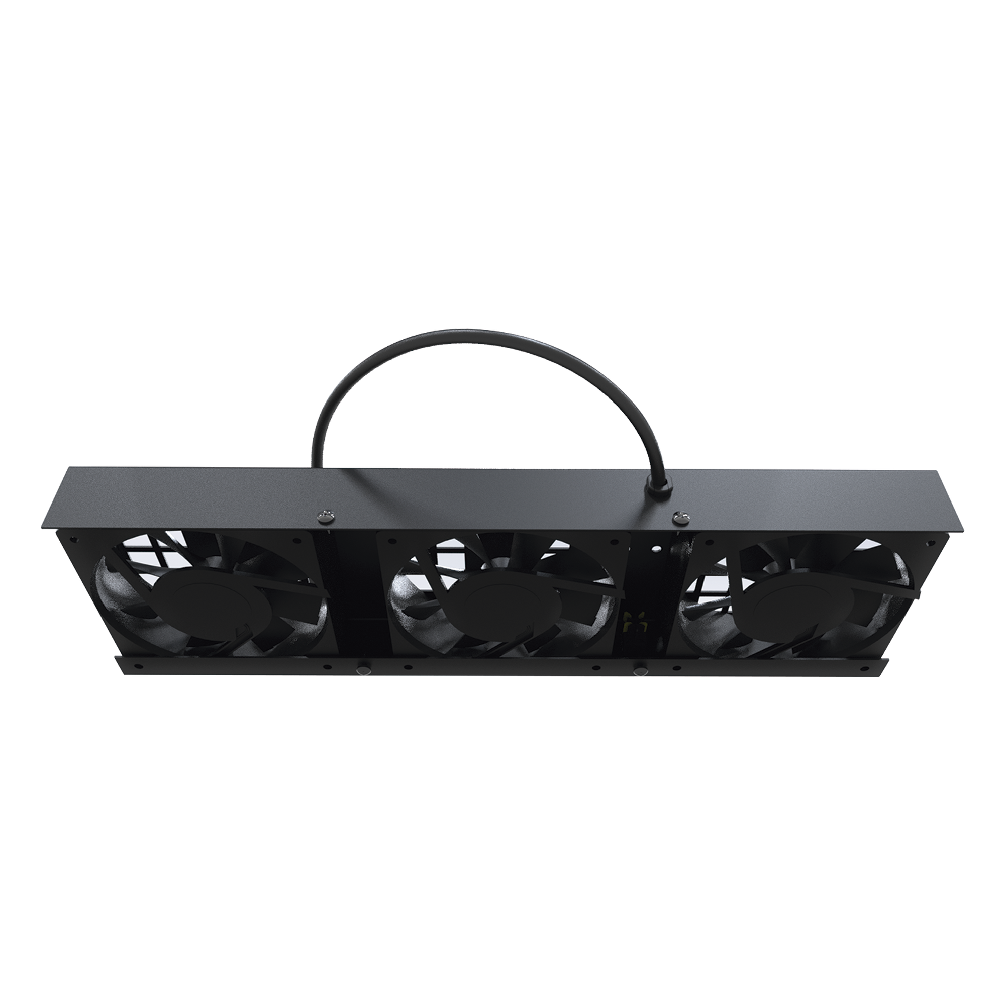 Kit de Ventiladores para Gabinete de Piso / 110 Vca / 12 x 12 cm / 1.56 ft Cable / Acero Calibre 18