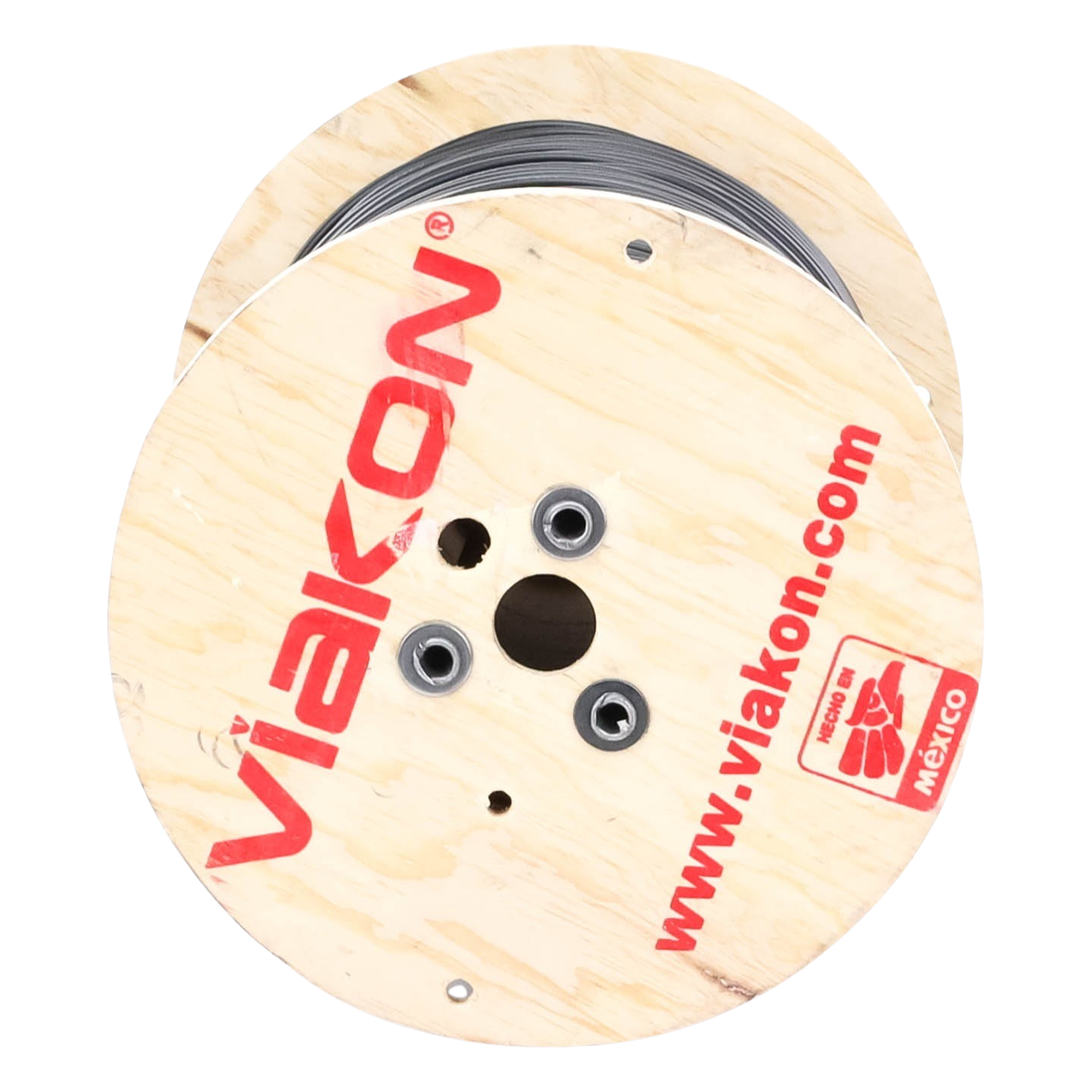 Cable Coaxial CCTV / 305 m (1000 ft) / Cobre Sólido / Blindaje 80% / Retardante a la Llama y UV / Intemperie