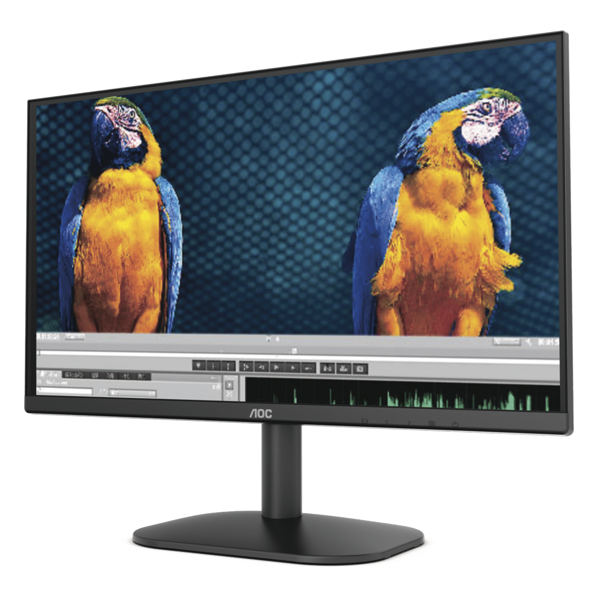 Monitor LED de 21.5” VESA, Resolución 1920 x 1080 Pixeles, Entradas de Video VGA/HDMI. Panel VA Backlight LED. Aspecto Ultradelgado