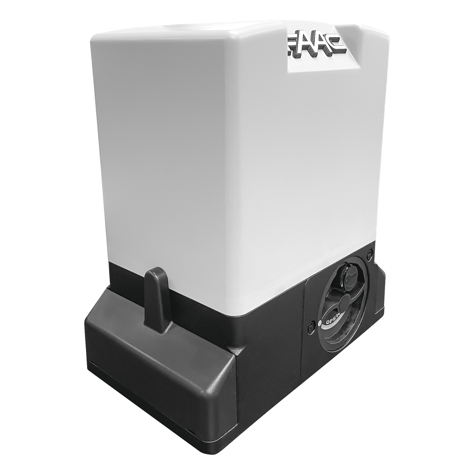 Operador para Puerta Corrediza / Capacidad 900 kg / Hoja hasta 15 m (49.2 ft) / Velocidad 12 m/min / IP44 / 110 V — FAAC · SKU 10563047