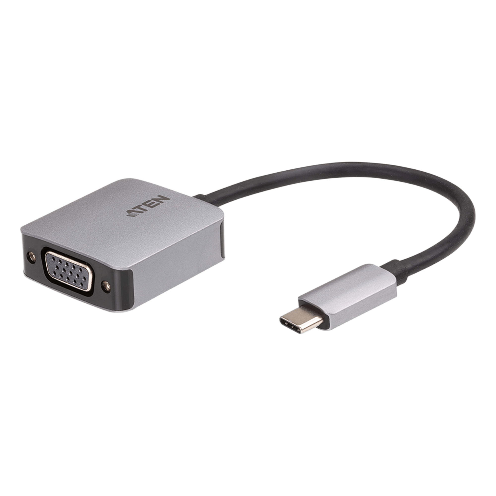 Adaptador USB-C a VGA / 2048x1152 @ 60Hz / Thunderbolt 3 Compatible / HDCP 1.3 / 0.03 kg — ATEN · SKU UC3002A
