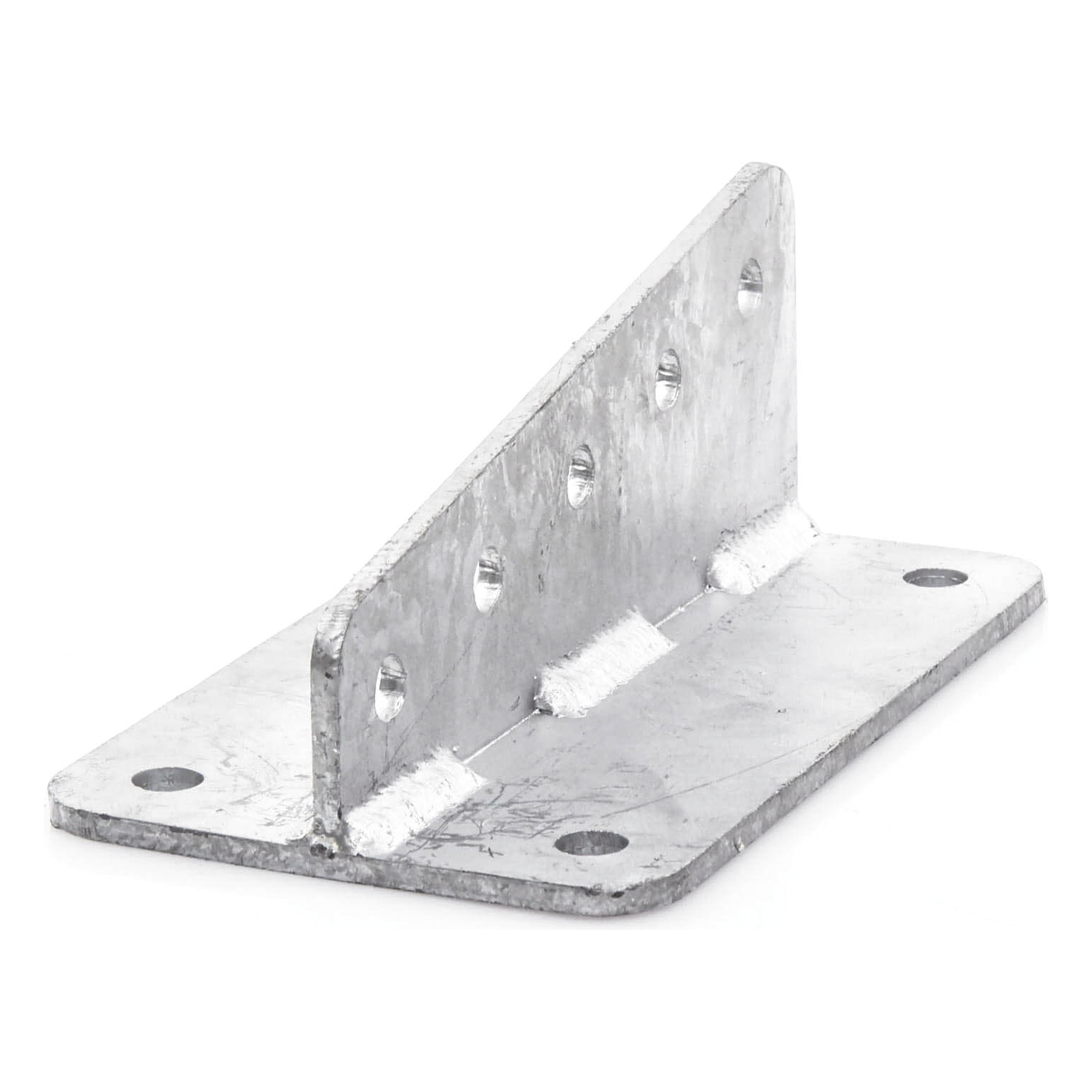 Ancla de Placa / 5 Perforaciones / 4 Puntos de Fijación / Acero ASTM-36 / Galvanizado en Caliente / 250 mm Ancho