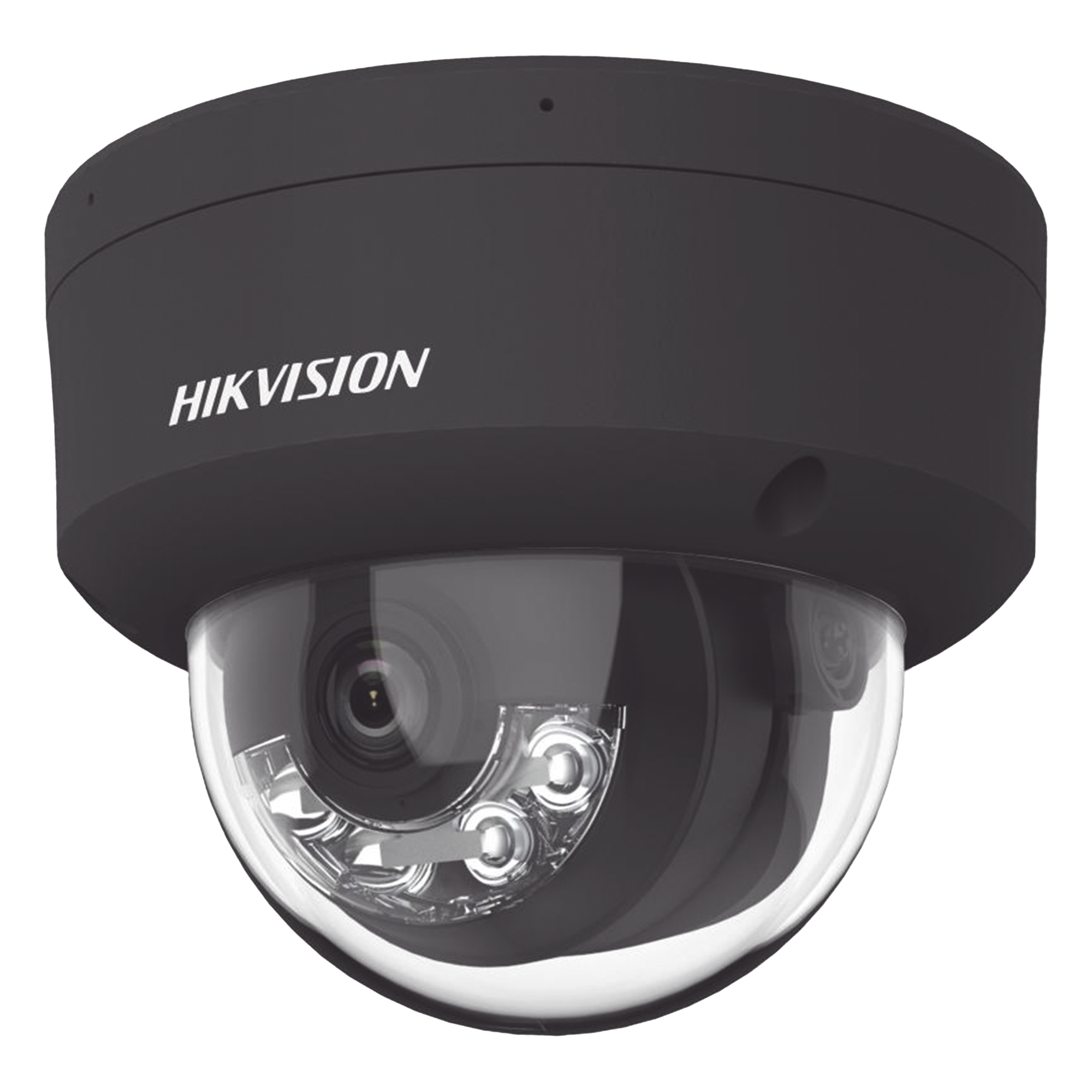 Cámara Domo IP / 4 Megapixel / Dual Light 30 m (98.4 ft) / Lente 2.8 mm / 104° / WDR 120 dB / IP67 / IK10 / PoE — HIKVISION · SKU DS-2CD2143G2-LIS2U(BLACK)