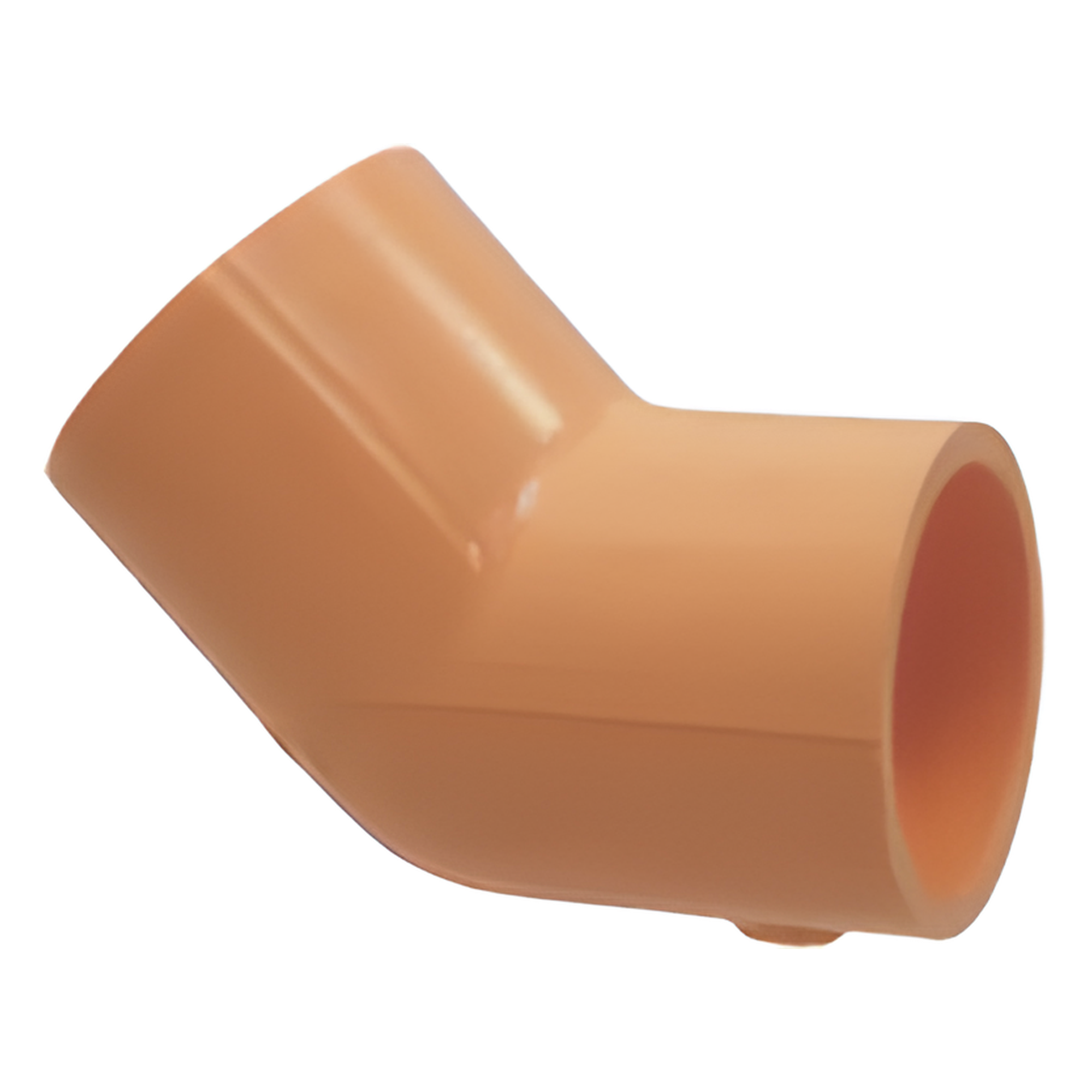 Codo 45° / ¾ pulgada / Tubería de Aspiración para Detectores de Humo / CPVC Cédula 40 / Precortado 10 o 15 pies (32.8 o 49.2 ft) — VIKING · SKU ASD-V5006-007