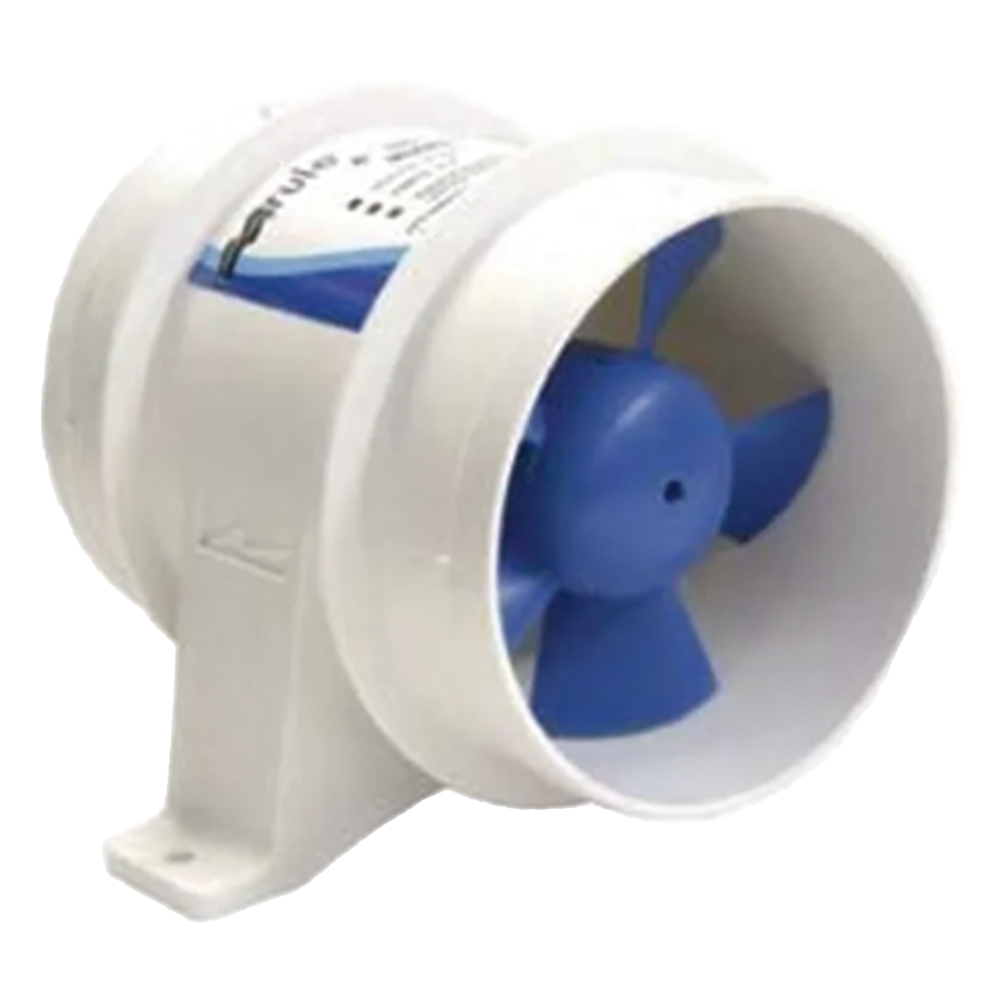 Soplador de Aire / 4 pulgadas (102 mm) / 235 CFM / 13.6 VCC / 4.3 A / Carcasa Niquelada Resistente a Corrosión — RULE · SKU 240