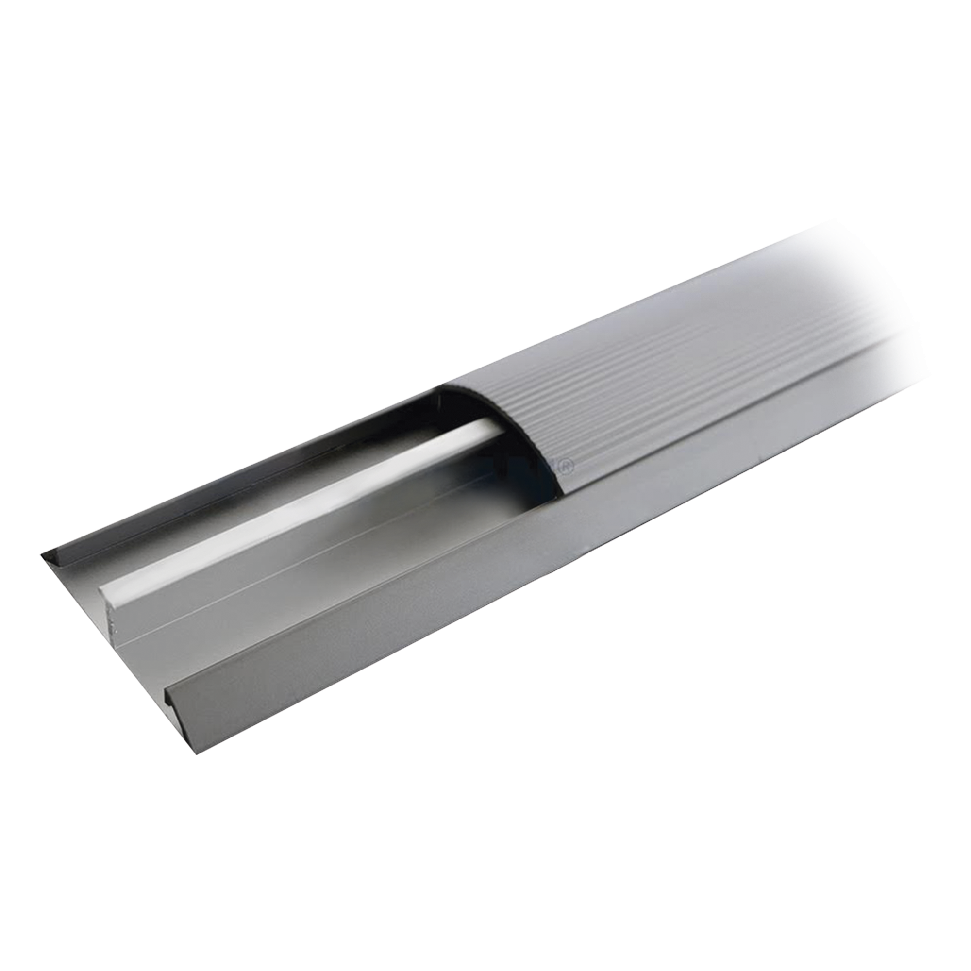 Ducto de Media Caña / Aluminio / 2.5 m (8.2 ft) de Largo / 60 mm x 17 mm / -20°C a +120°C / NOM-001-SEDE-2005 — THORSMAN · SKU DMCTALUM